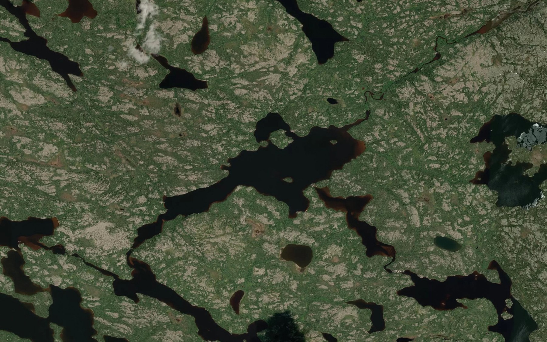 Satellite map of the Lac Anisusachiwayach