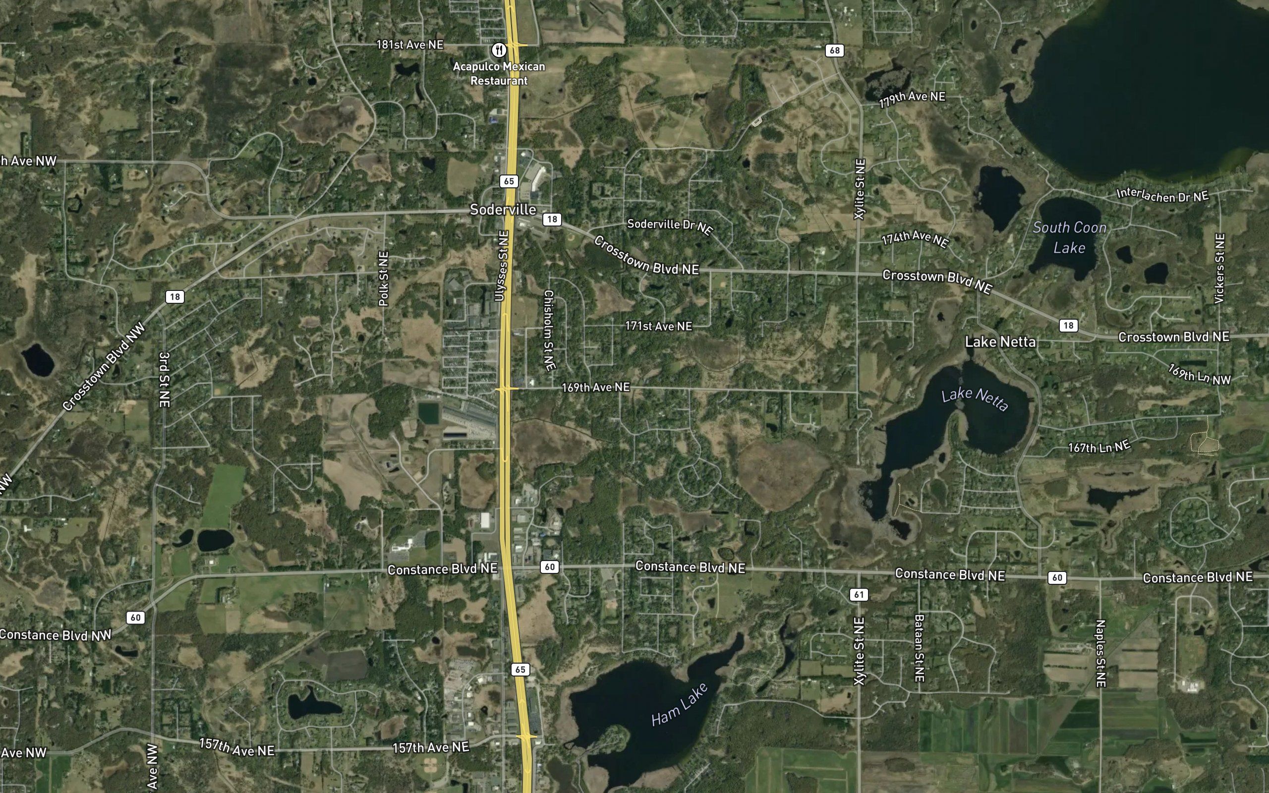 County Ditch Number Fiftyeight