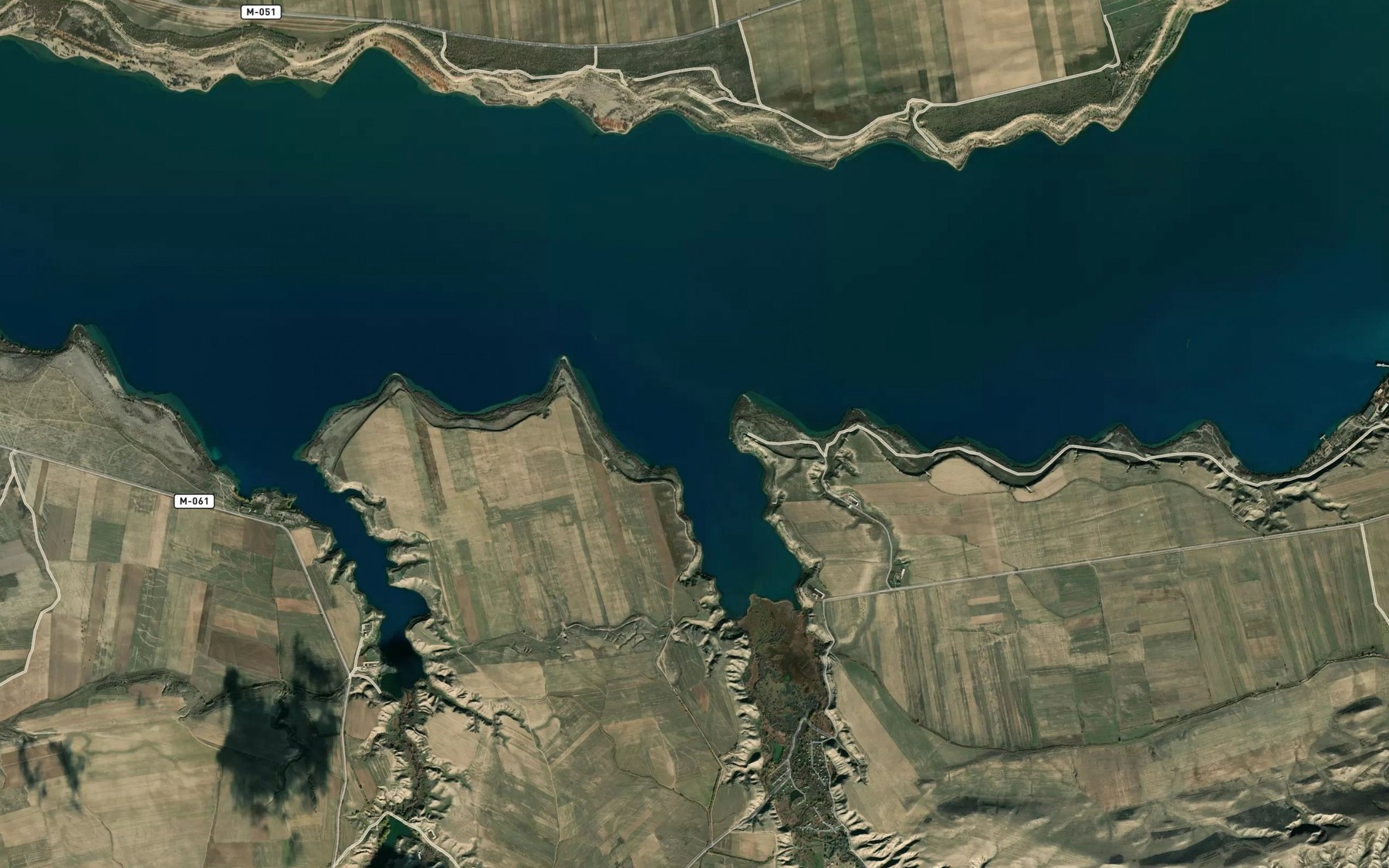 Satellite map of the Bukhta Irdyk