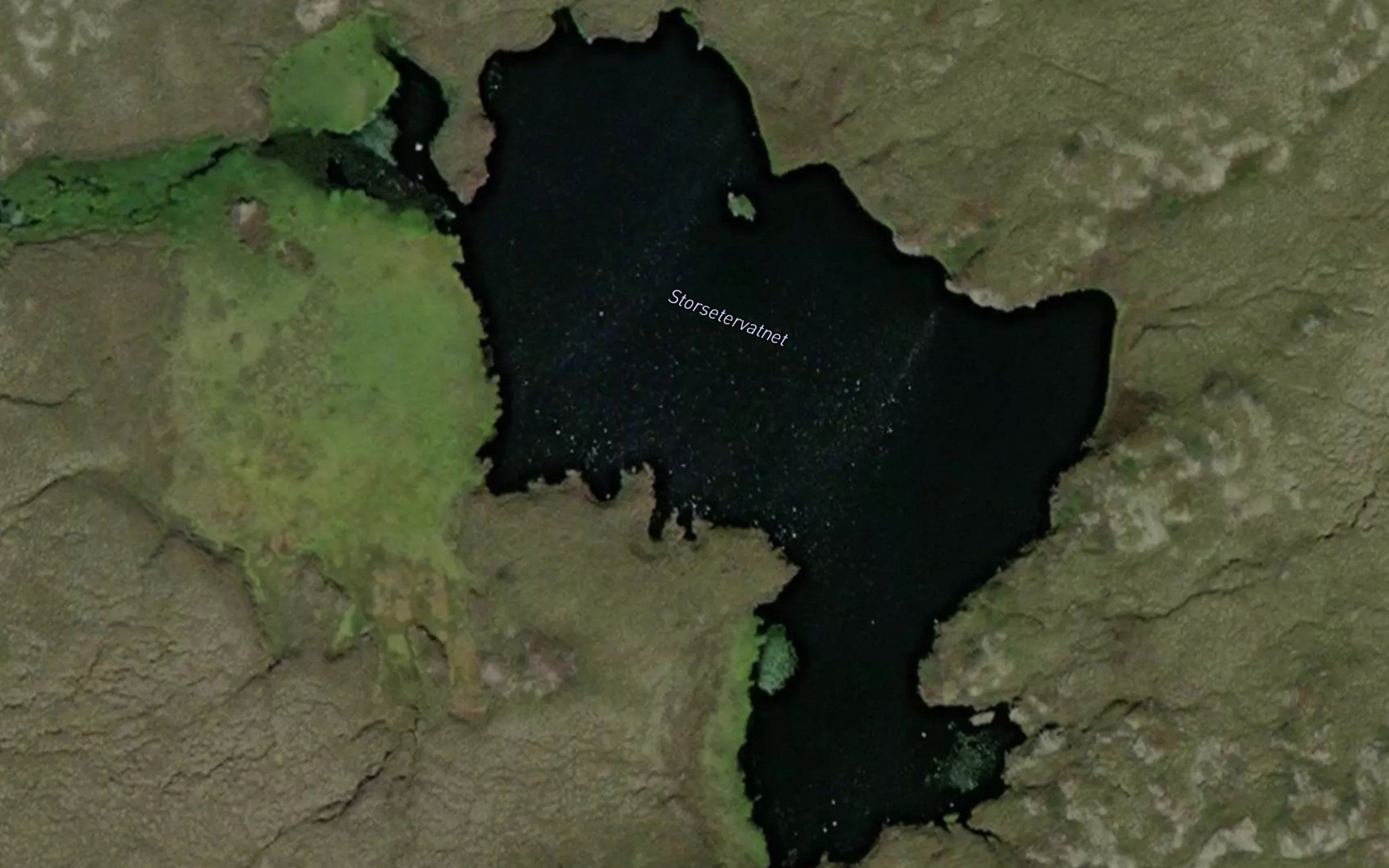 Saetervatnet,store