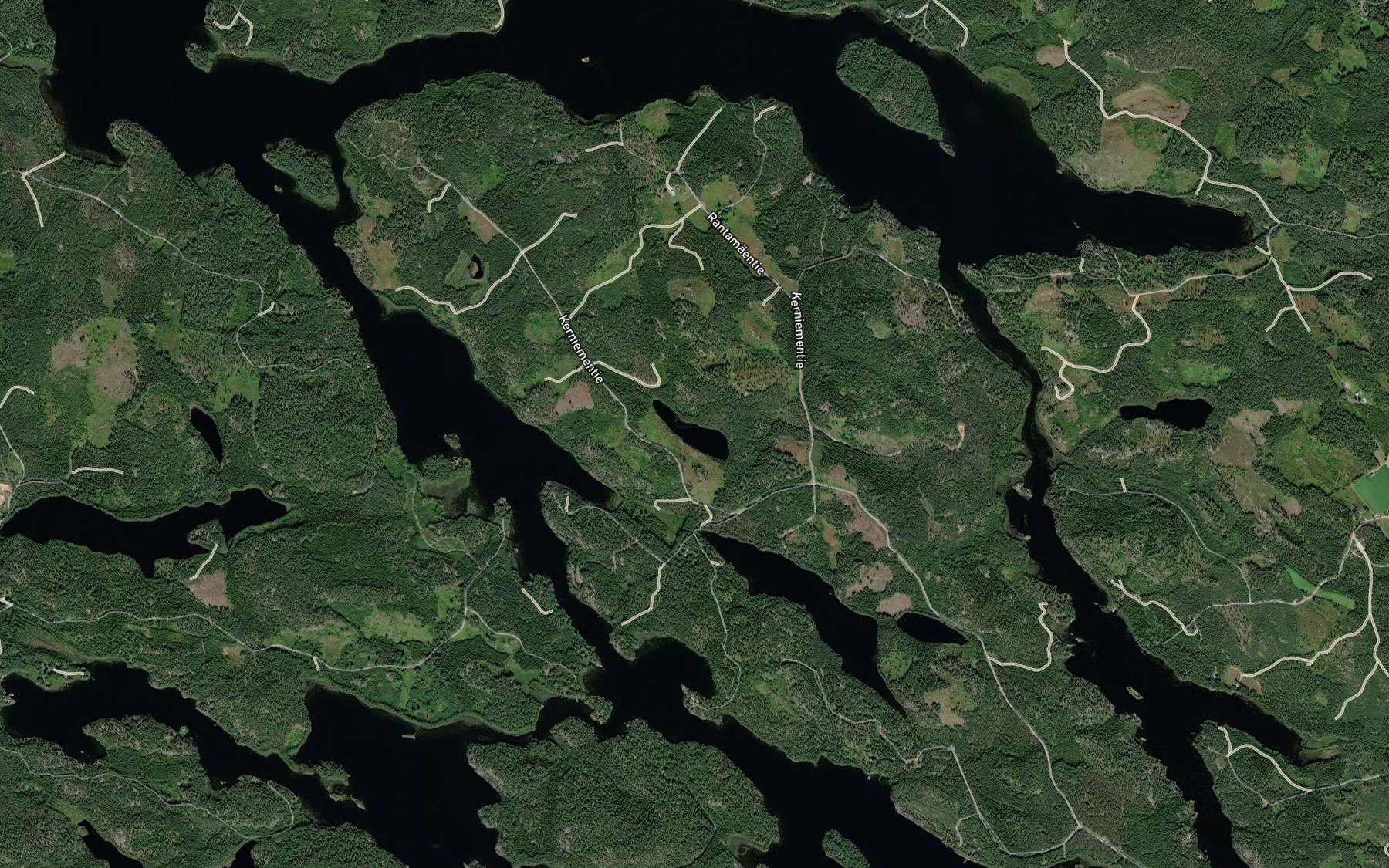 Satellite map of the Haukilampi
