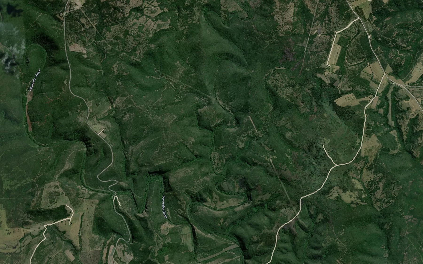 Satellite map of the Zabara