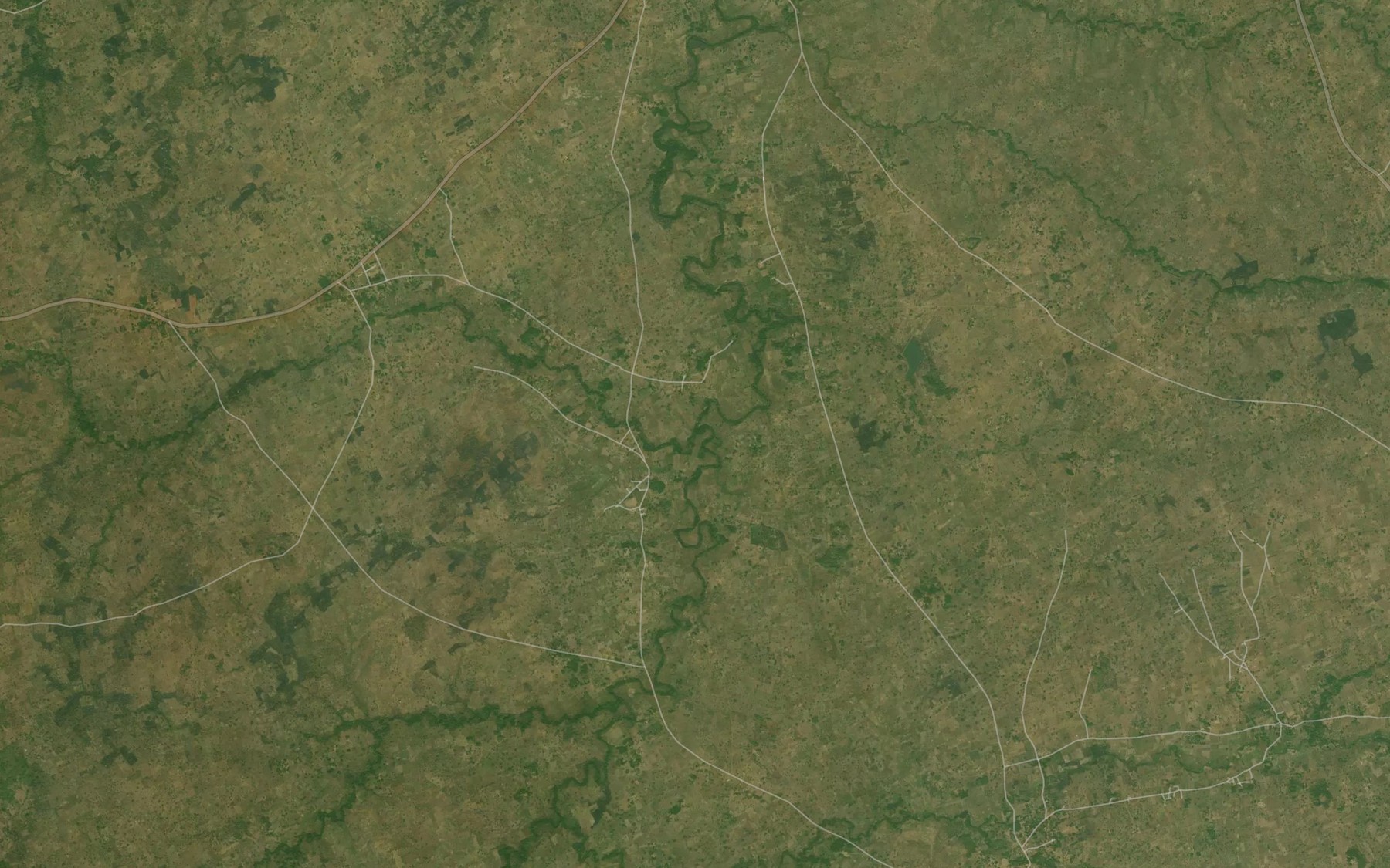 Satellite map of the River Timode