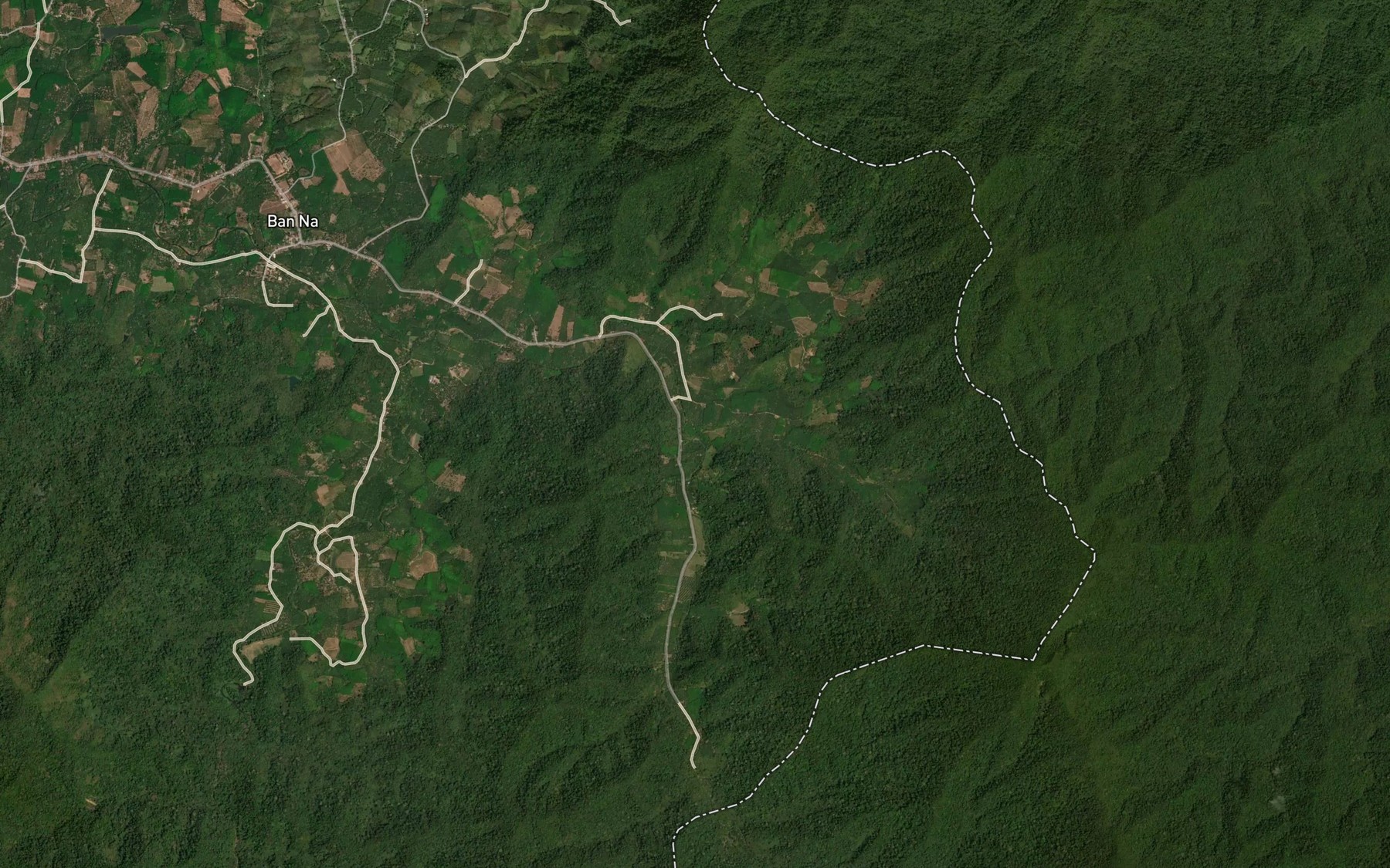 Satellite map of the Huai Long Pla