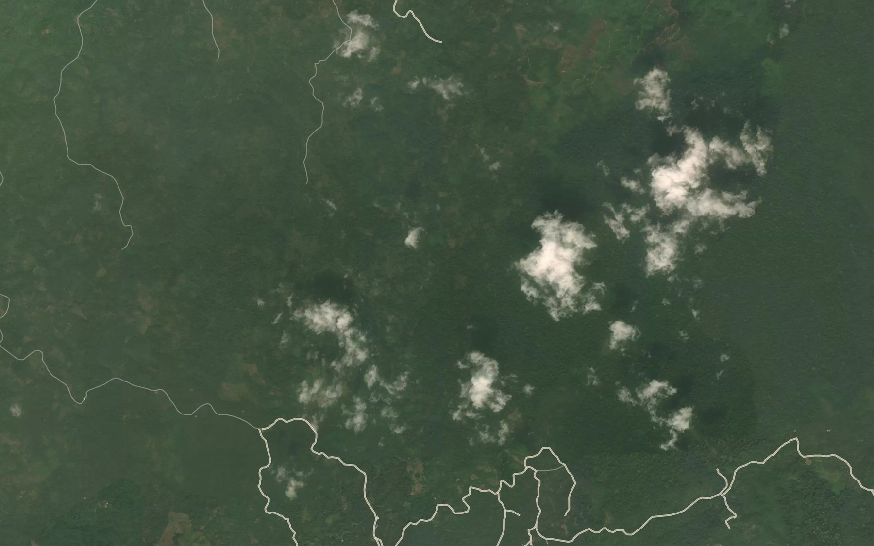 Satellite map of the Bingue