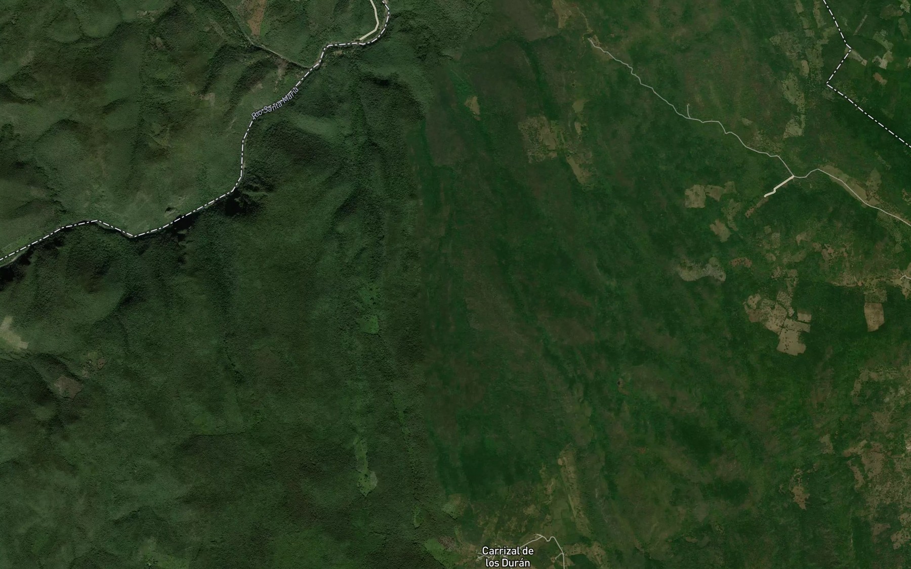Satellite map of the Barranca El Carrizal