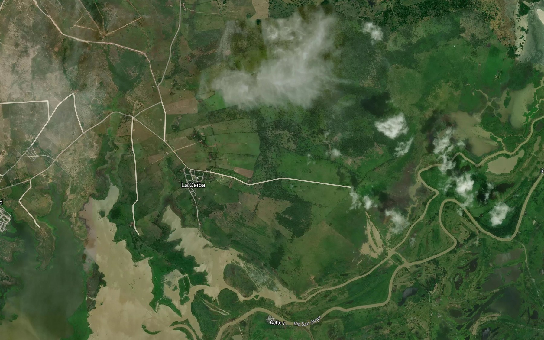 Satellite map of the Arroyo Cundoso