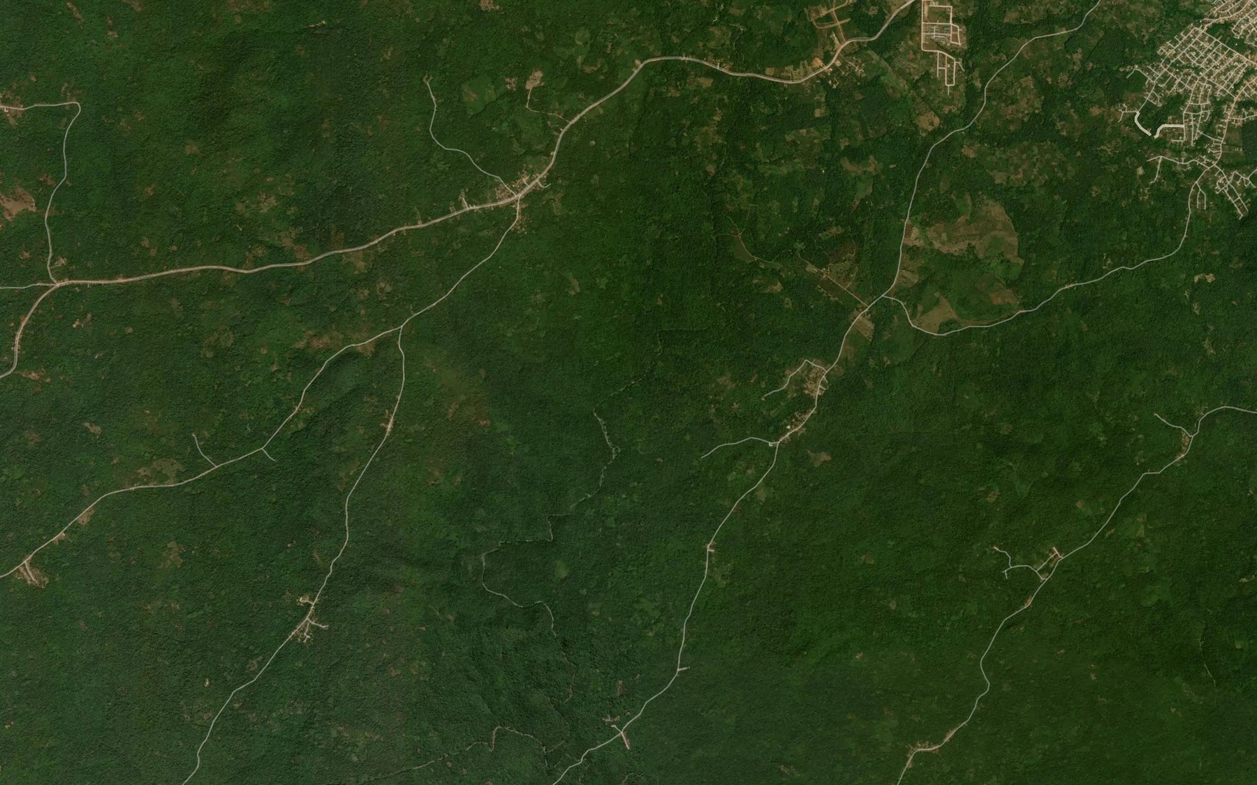Satellite map of the River Oribe
