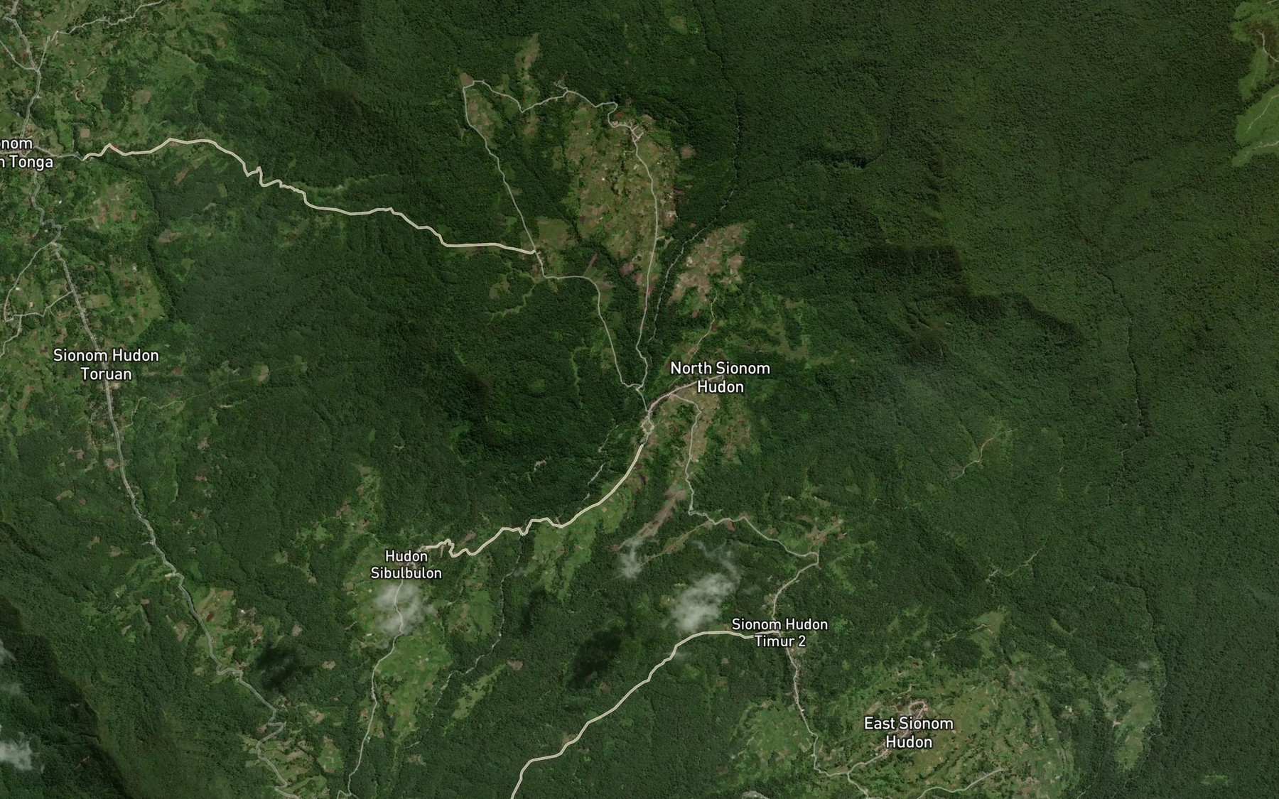 Satellite map of the Aek Sully