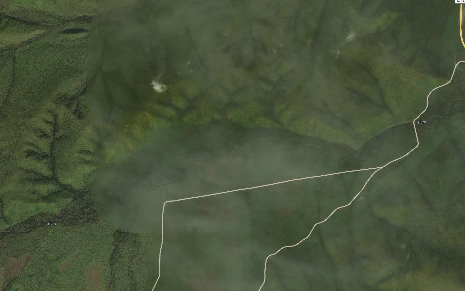 Satellite map of the Spokoynyy