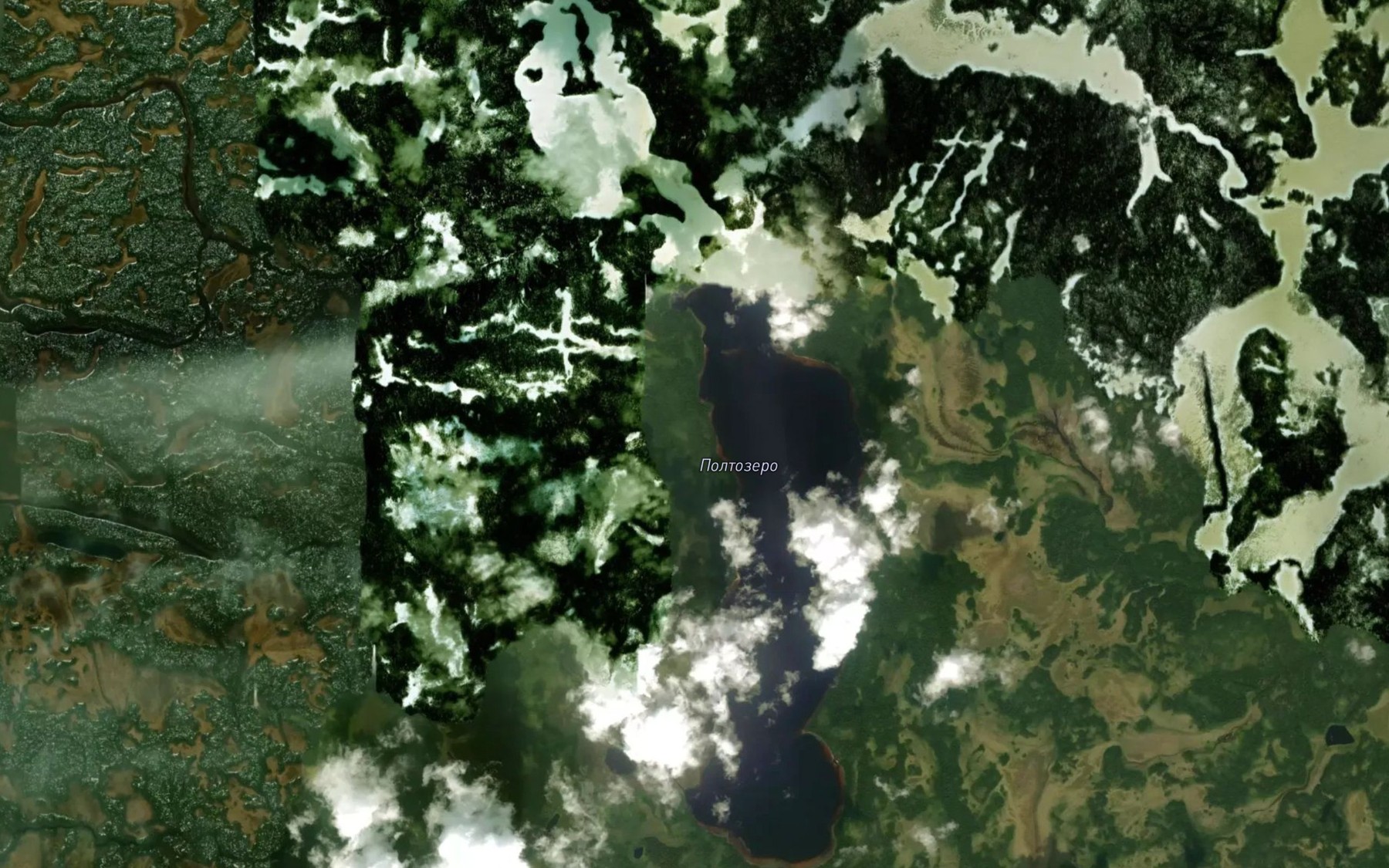 Satellite map of the Kalita