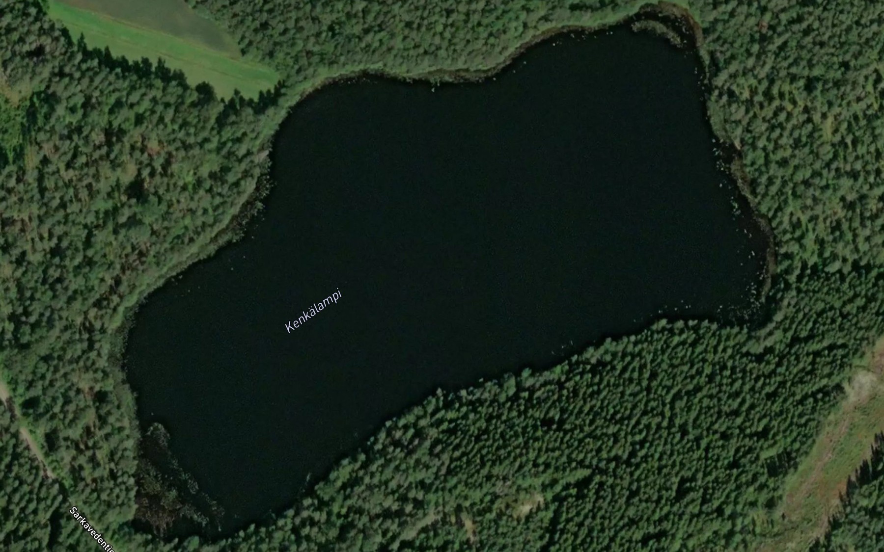 Satellite map of the Kenkalampi
