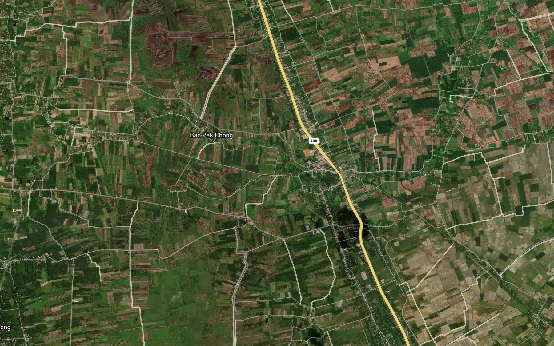 Satellite map of the Khlong Don Trae
