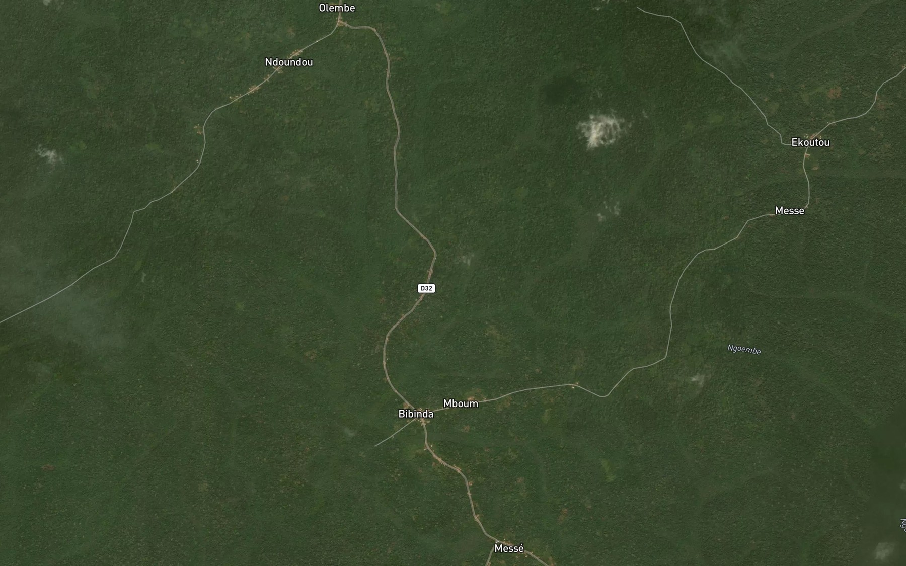Satellite map of the Tsi