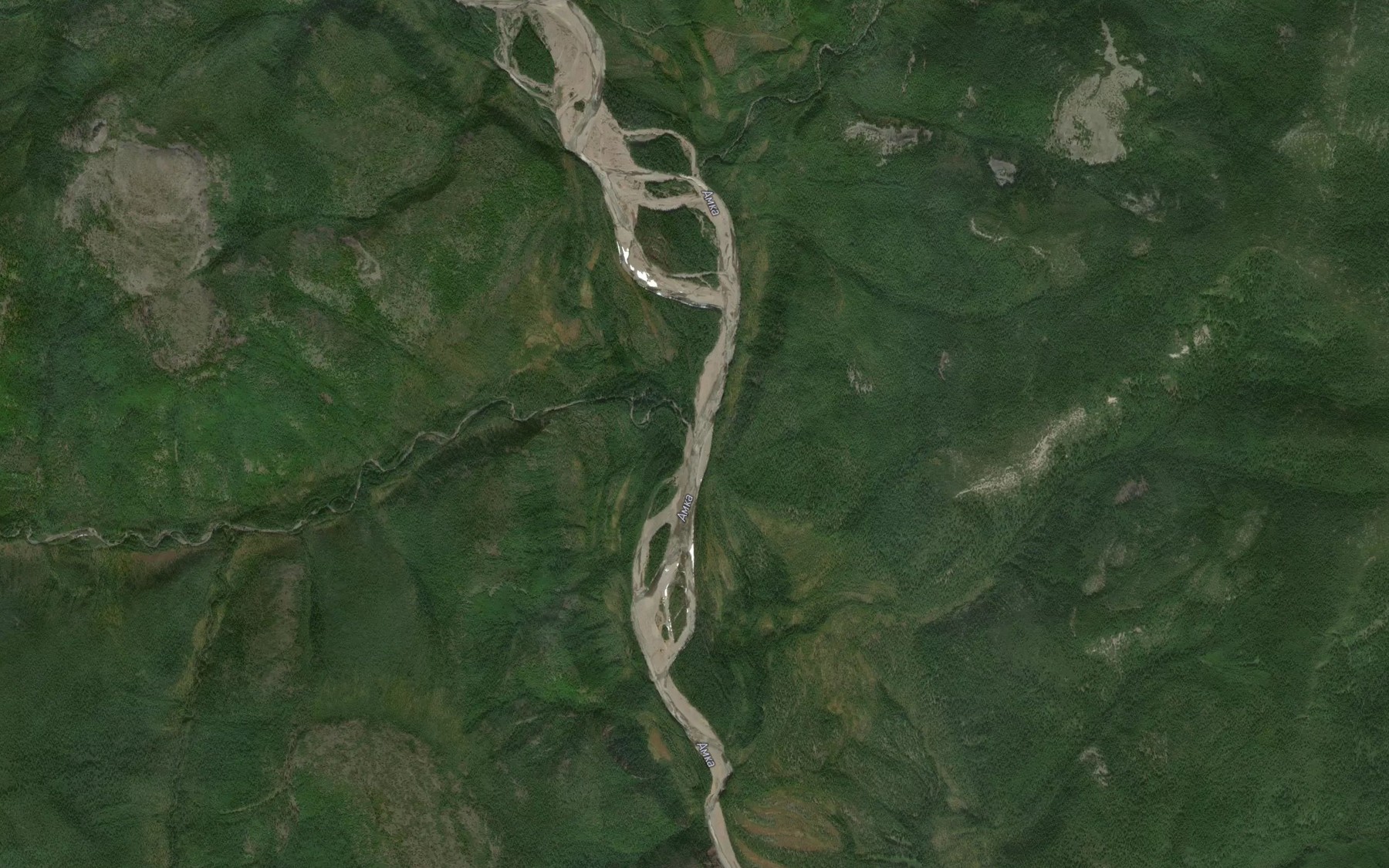 Satellite map of the Veyer