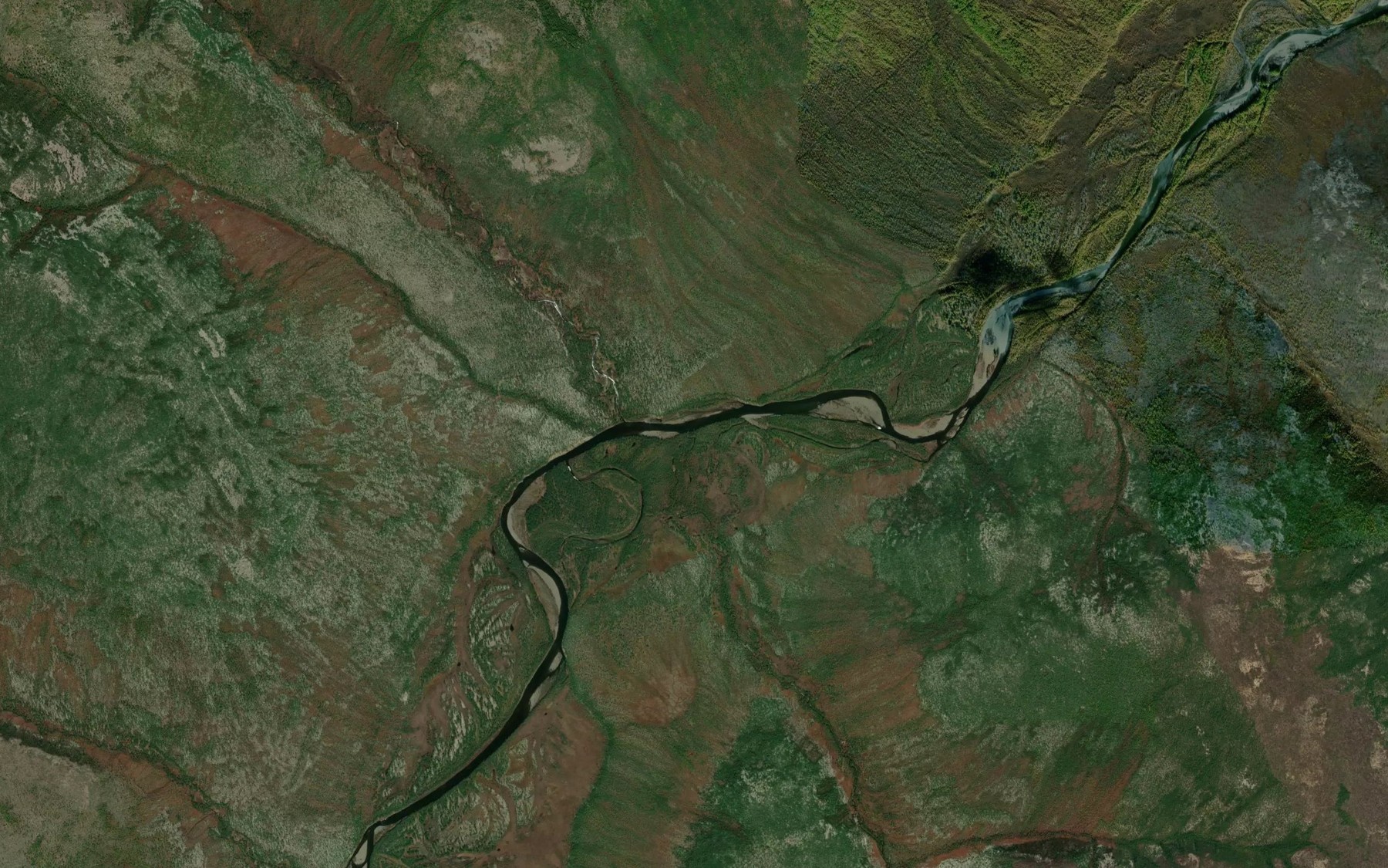 Satellite map of the Uval