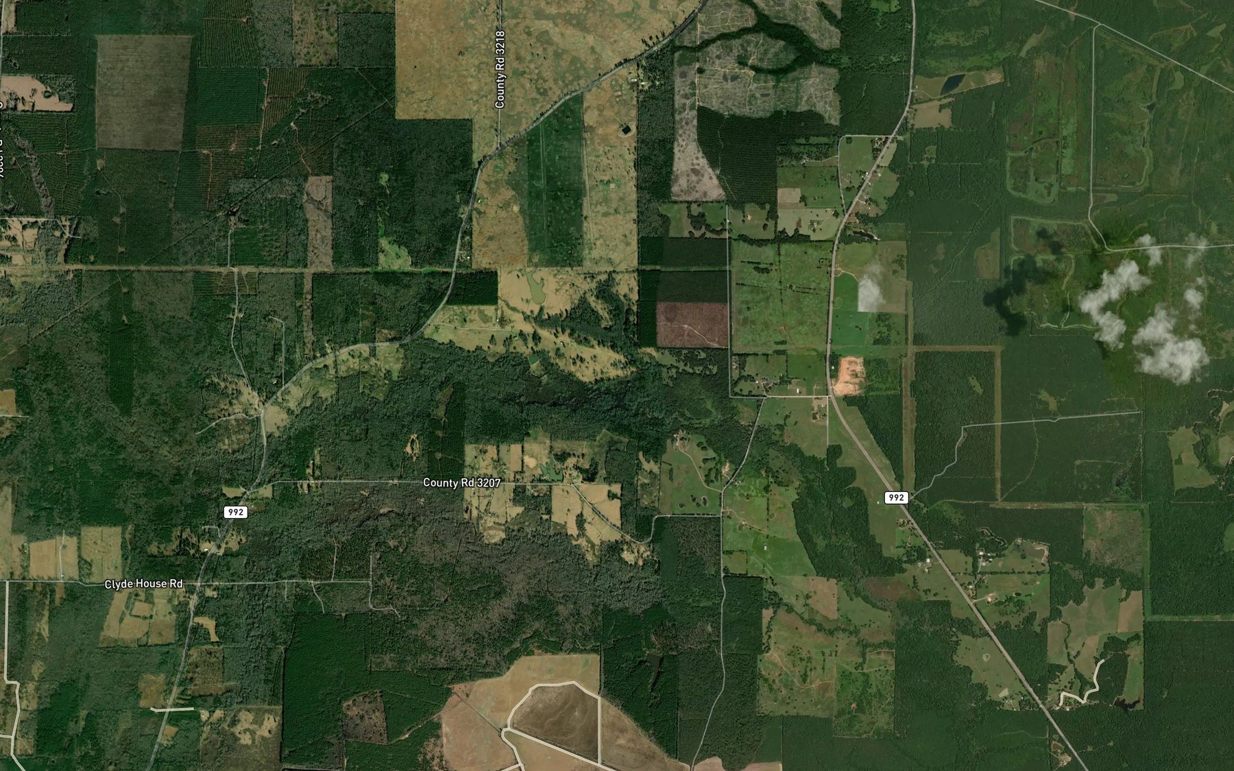 Satellite map of the Blackman Lake Number 1