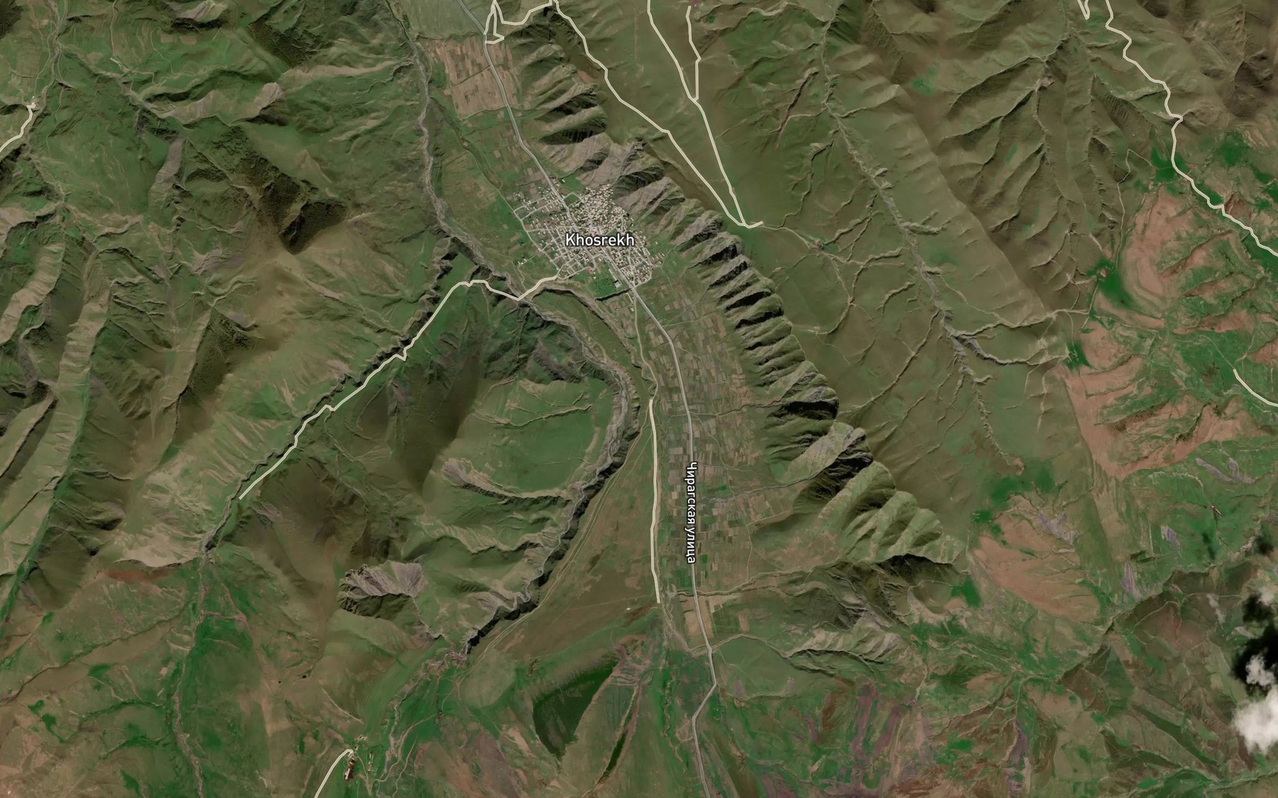 Satellite map of the Kuli