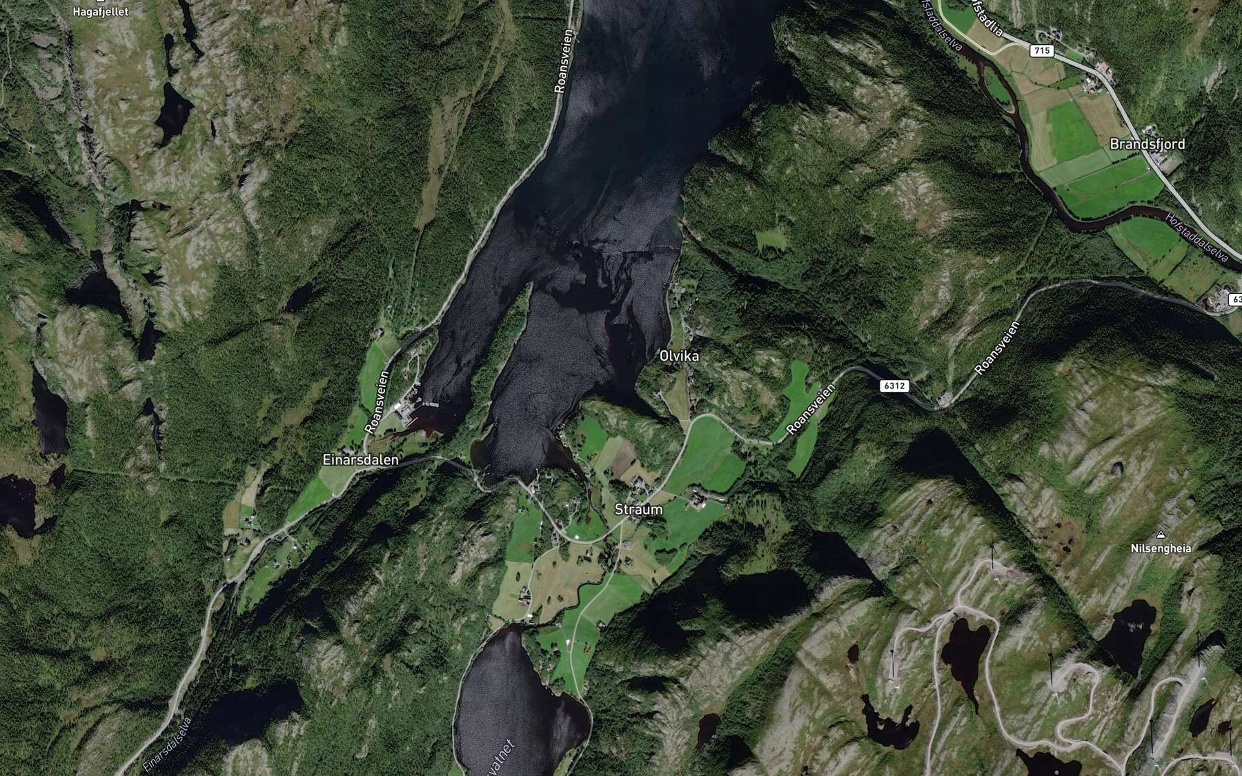 Satellite map of the Purkviken