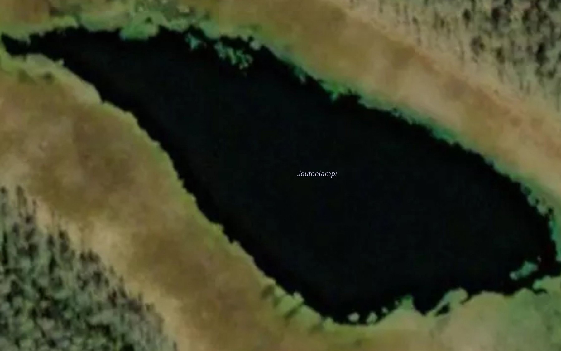 Satellite map of the Joutenlampi