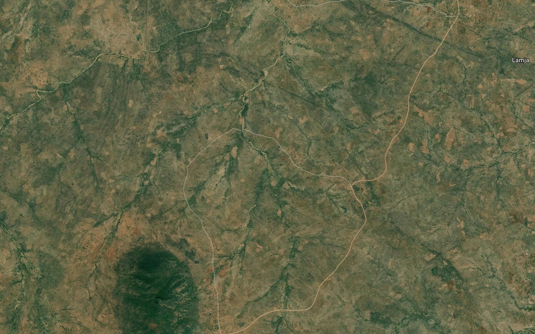 Satellite map of the River Tuvan