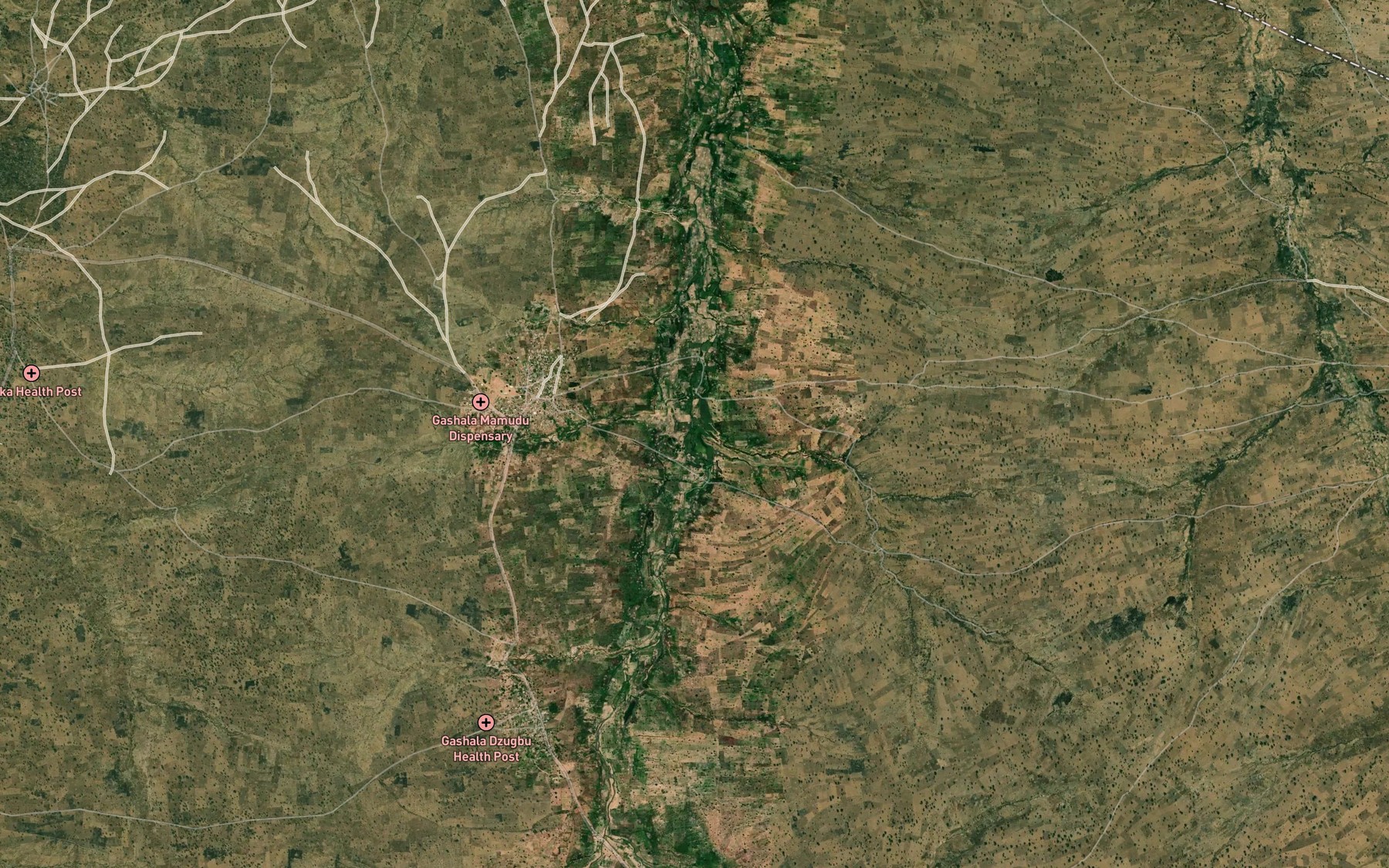 Satellite map of the Mayel Bulmukuri