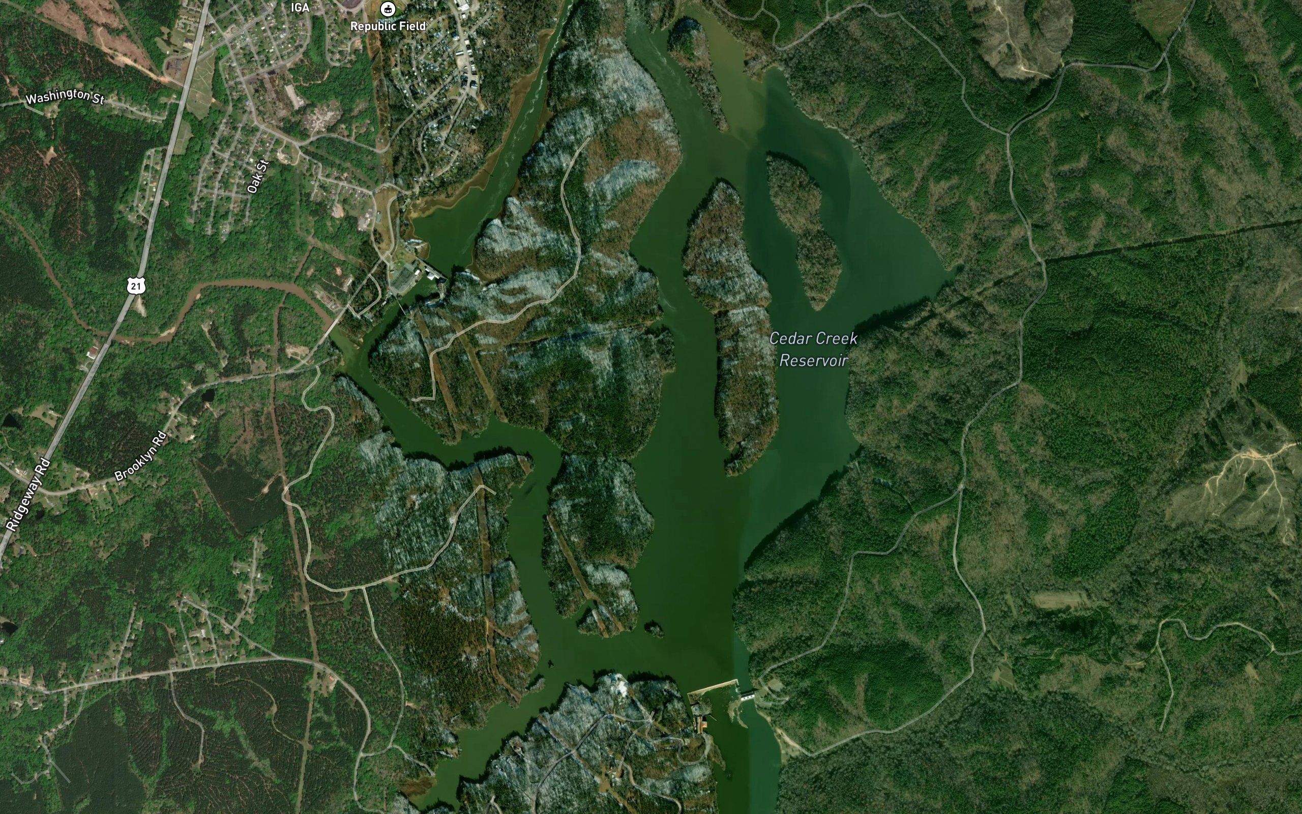 Cedar Creek Reservoir