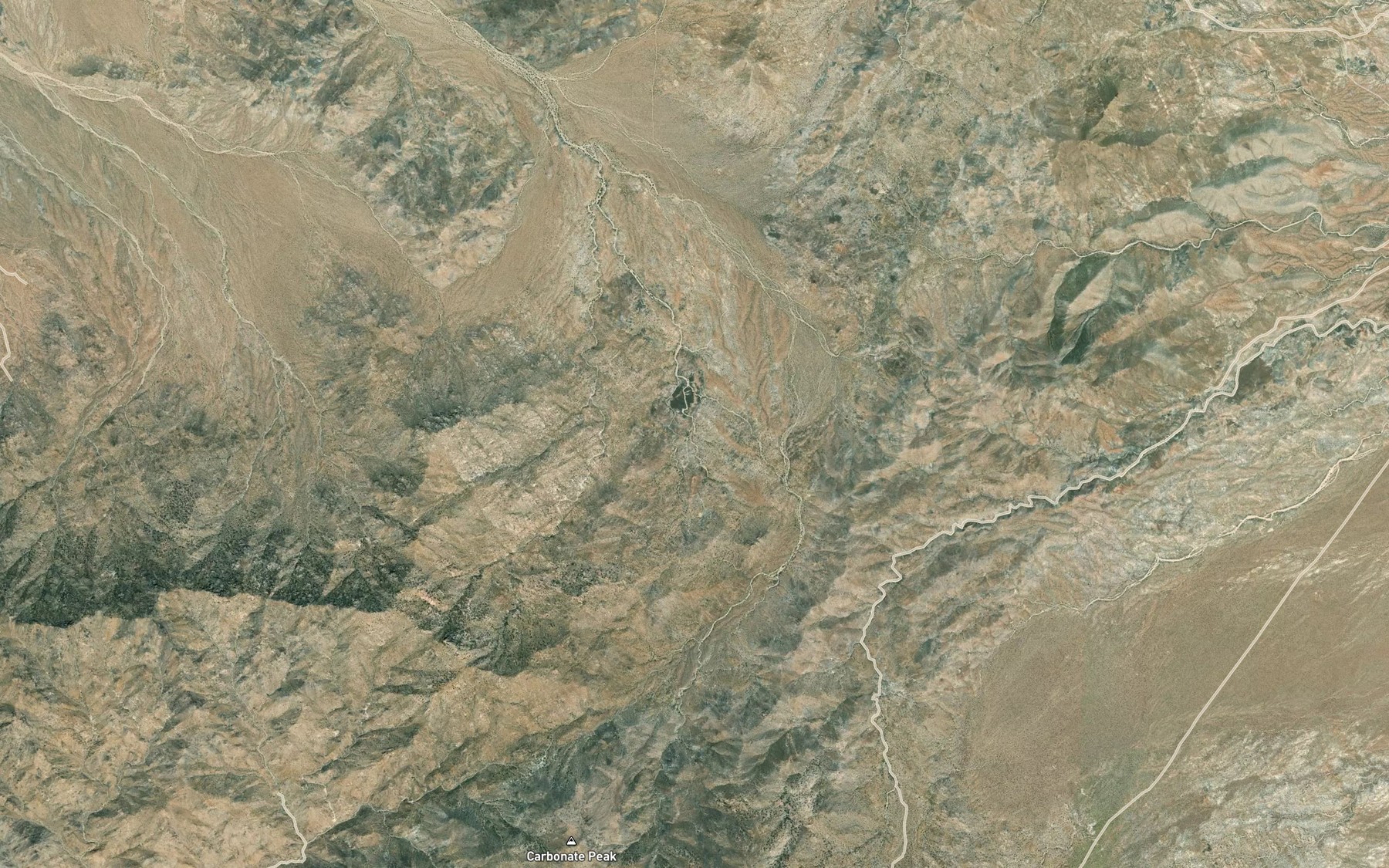 Satellite map of the Old Ranch Spring