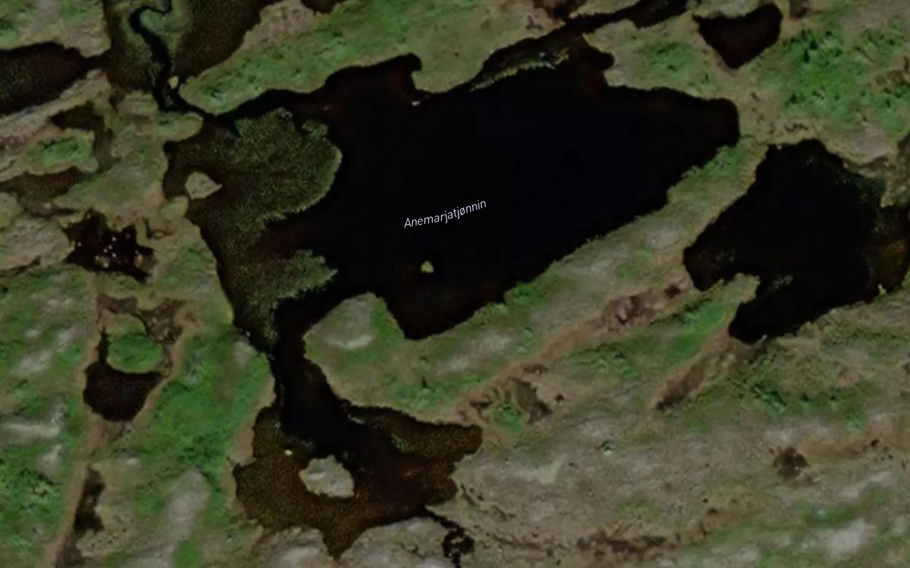 Satellite map of the Ane Mariatjorna
