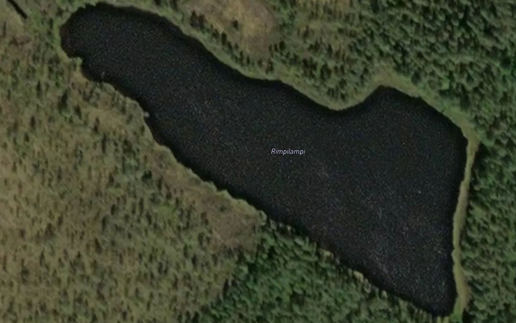 Satellite map of the Rimpilampi