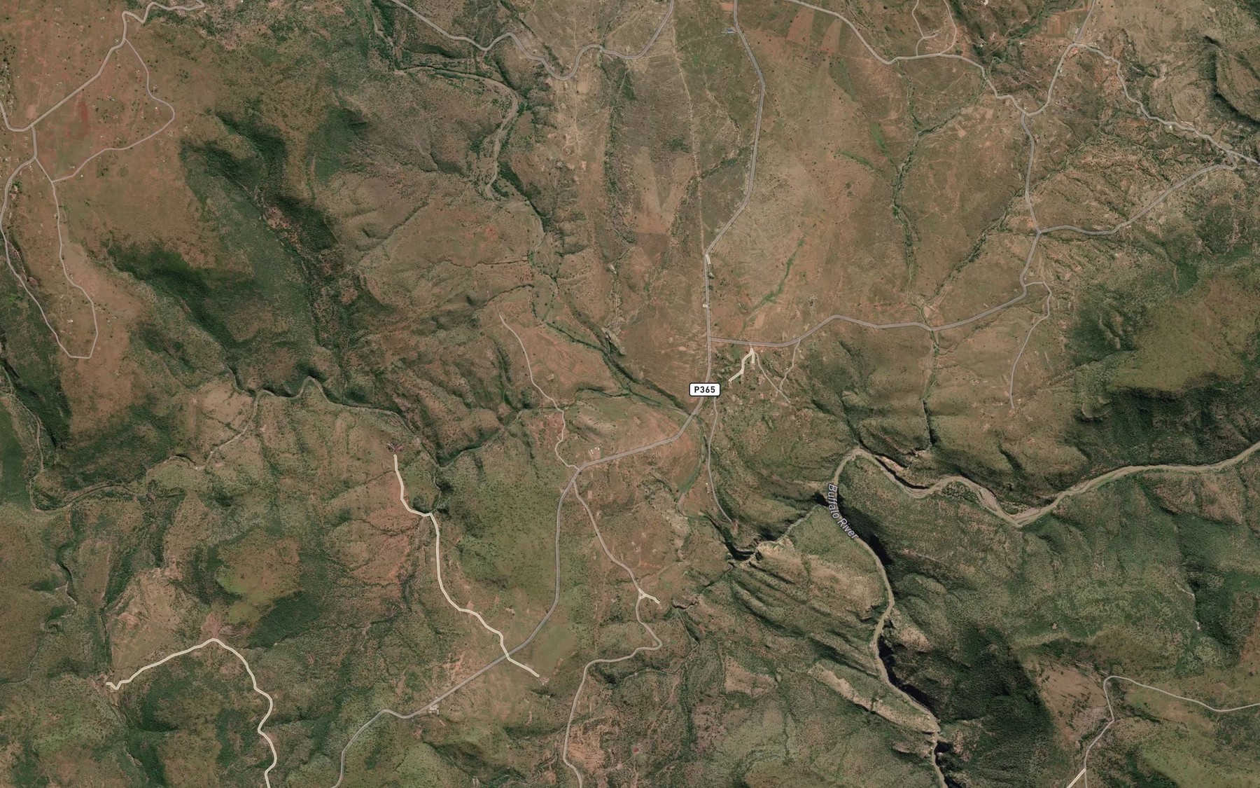 Satellite map of the Sifula