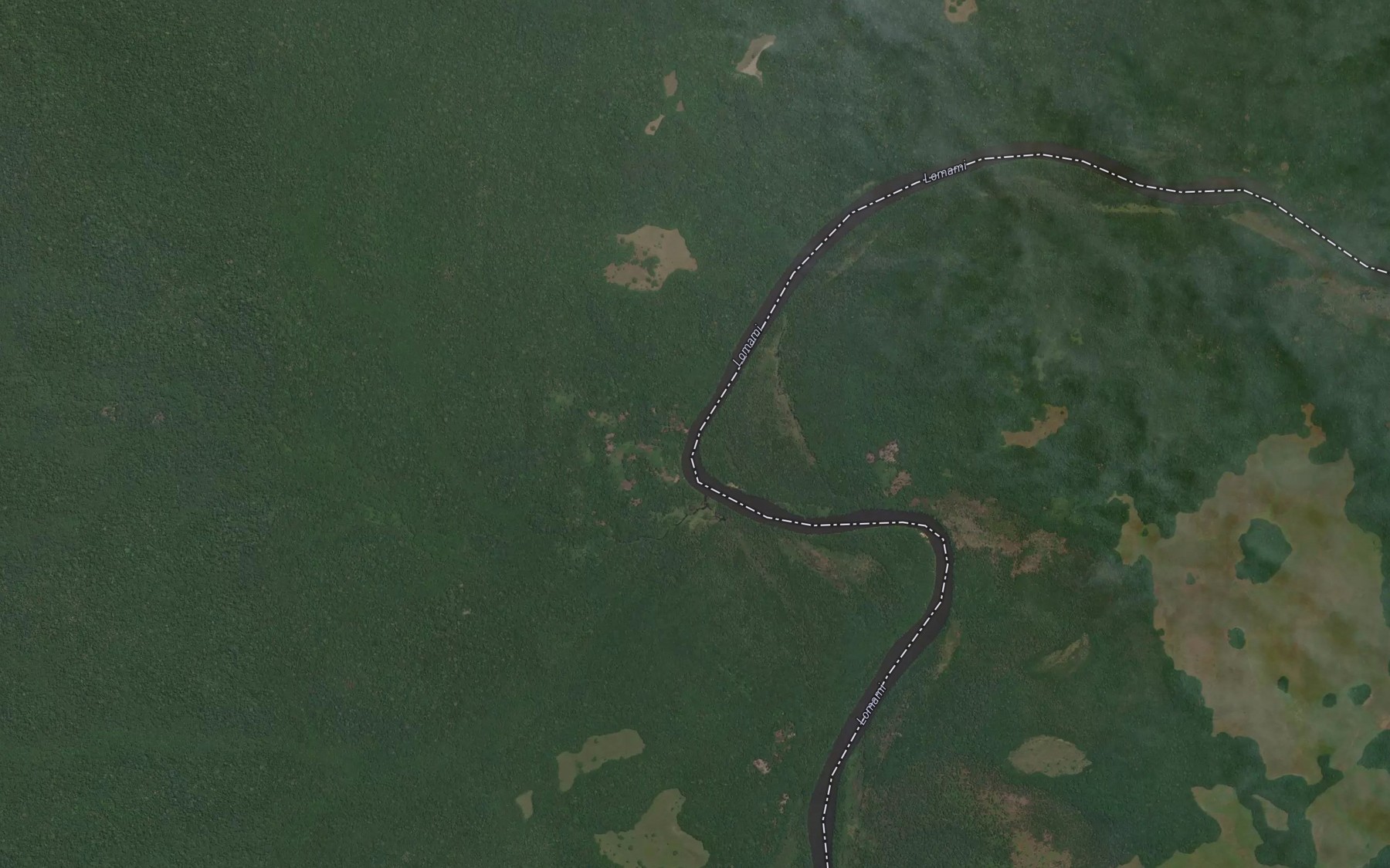 Satellite map of the Loadi