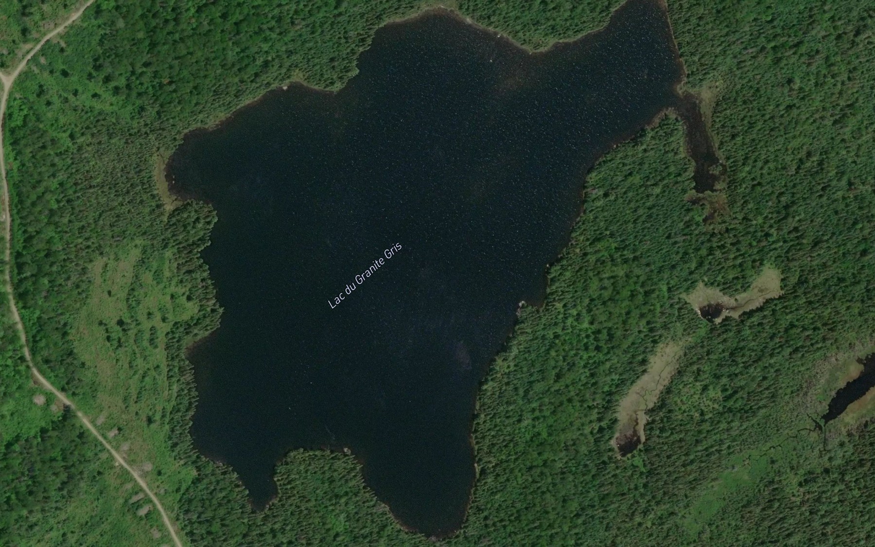 Satellite map of the Lac du Granite Gris