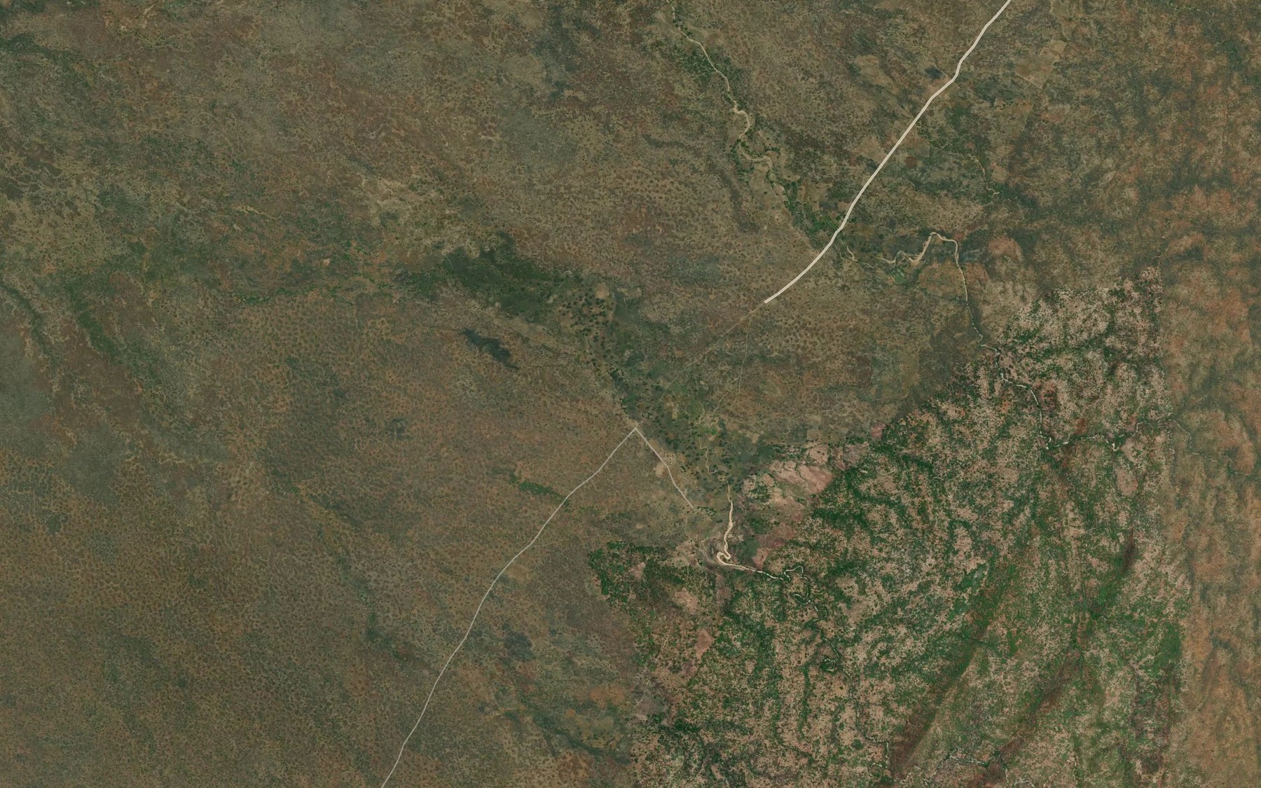 Satellite map of the Lumbata