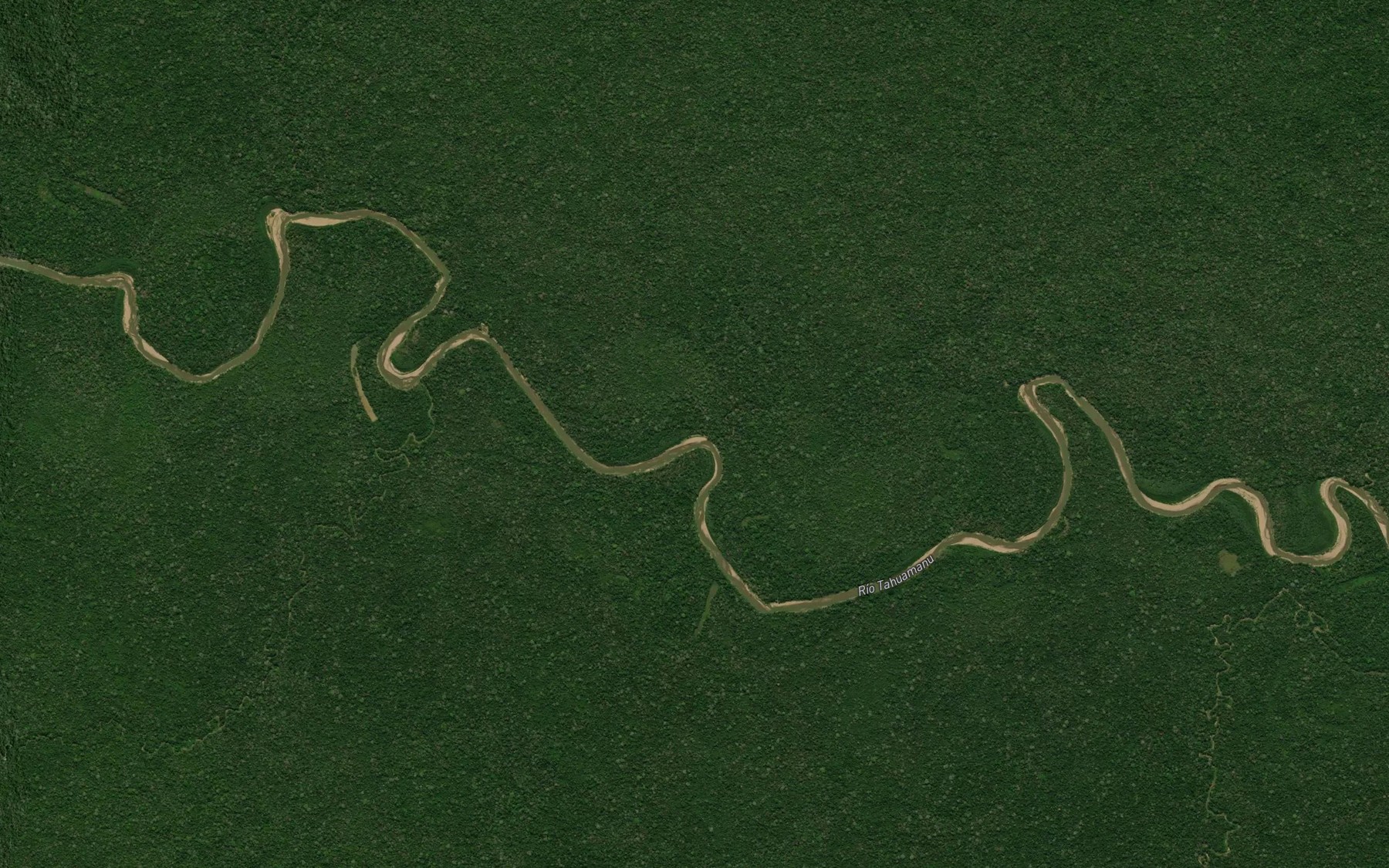 Satellite map of the Quebrada Isabelita
