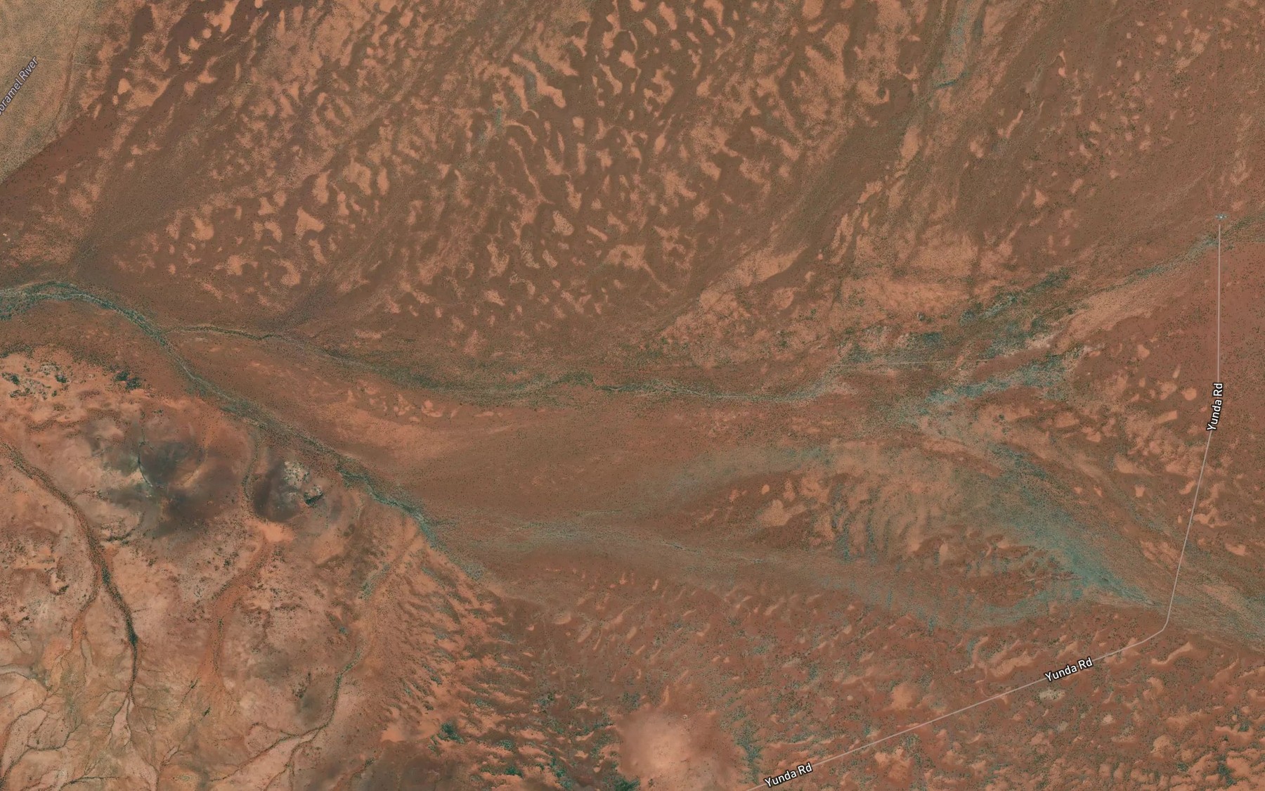 Satellite map of the Bubba Coolga Pool