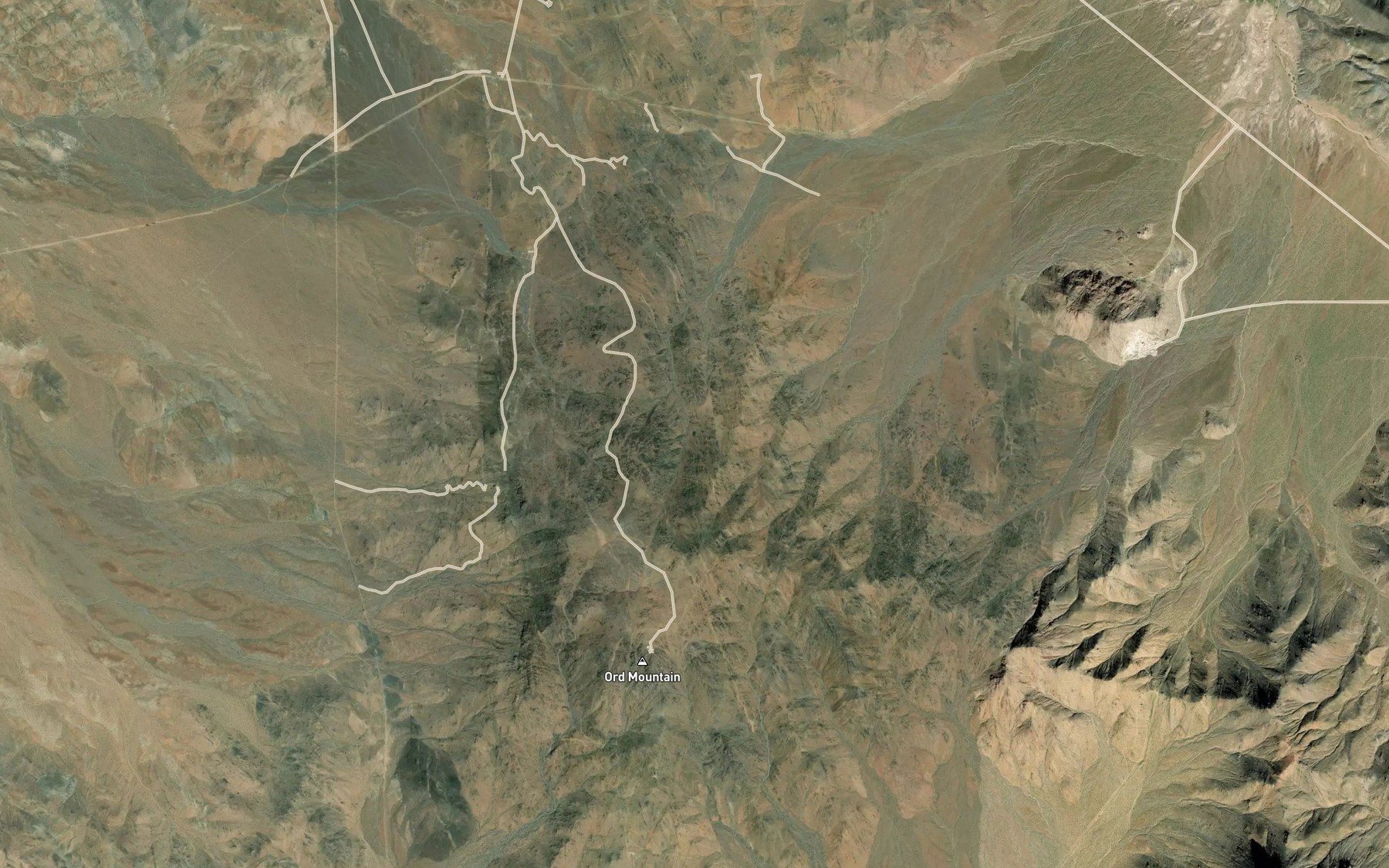 Satellite map of the Willow Spring