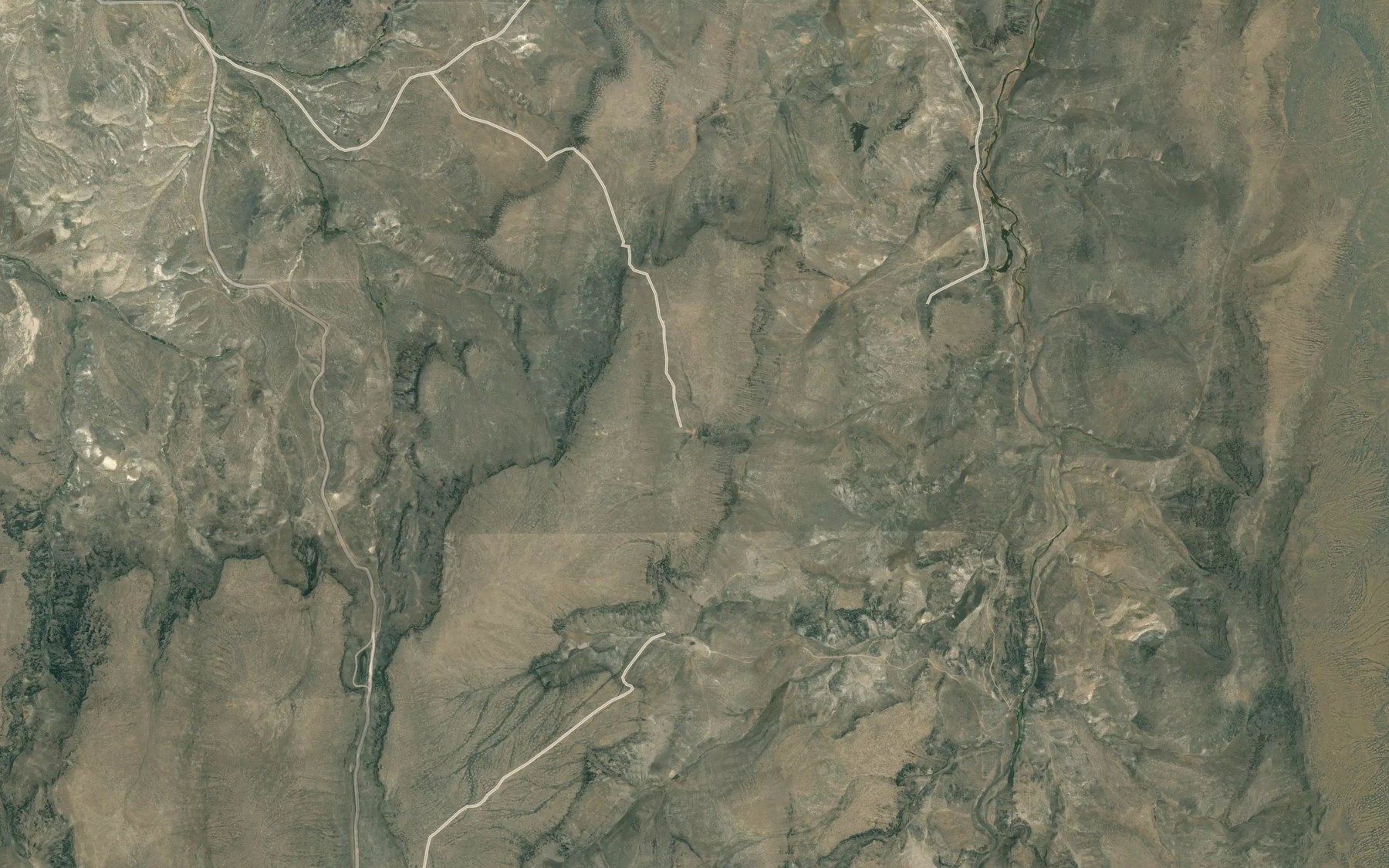 Satellite map of the Military Reservoir