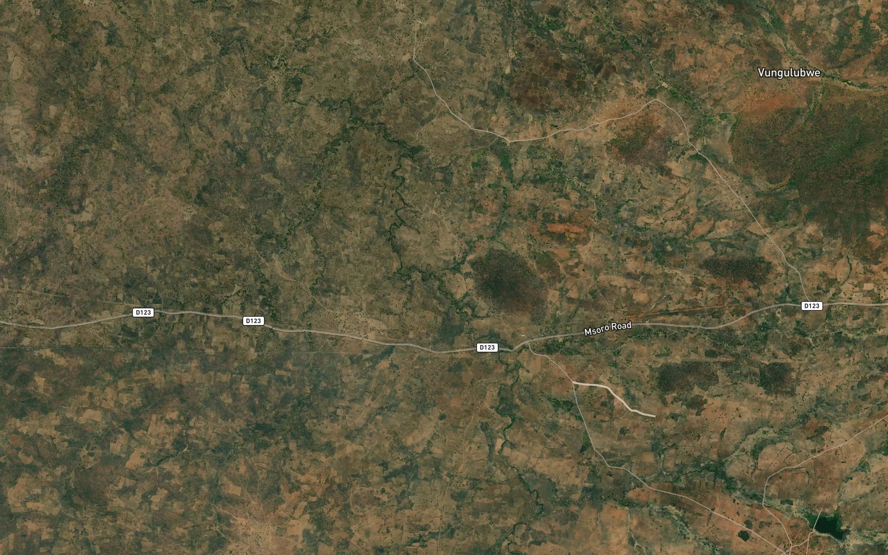 Satellite map of the Chipembere