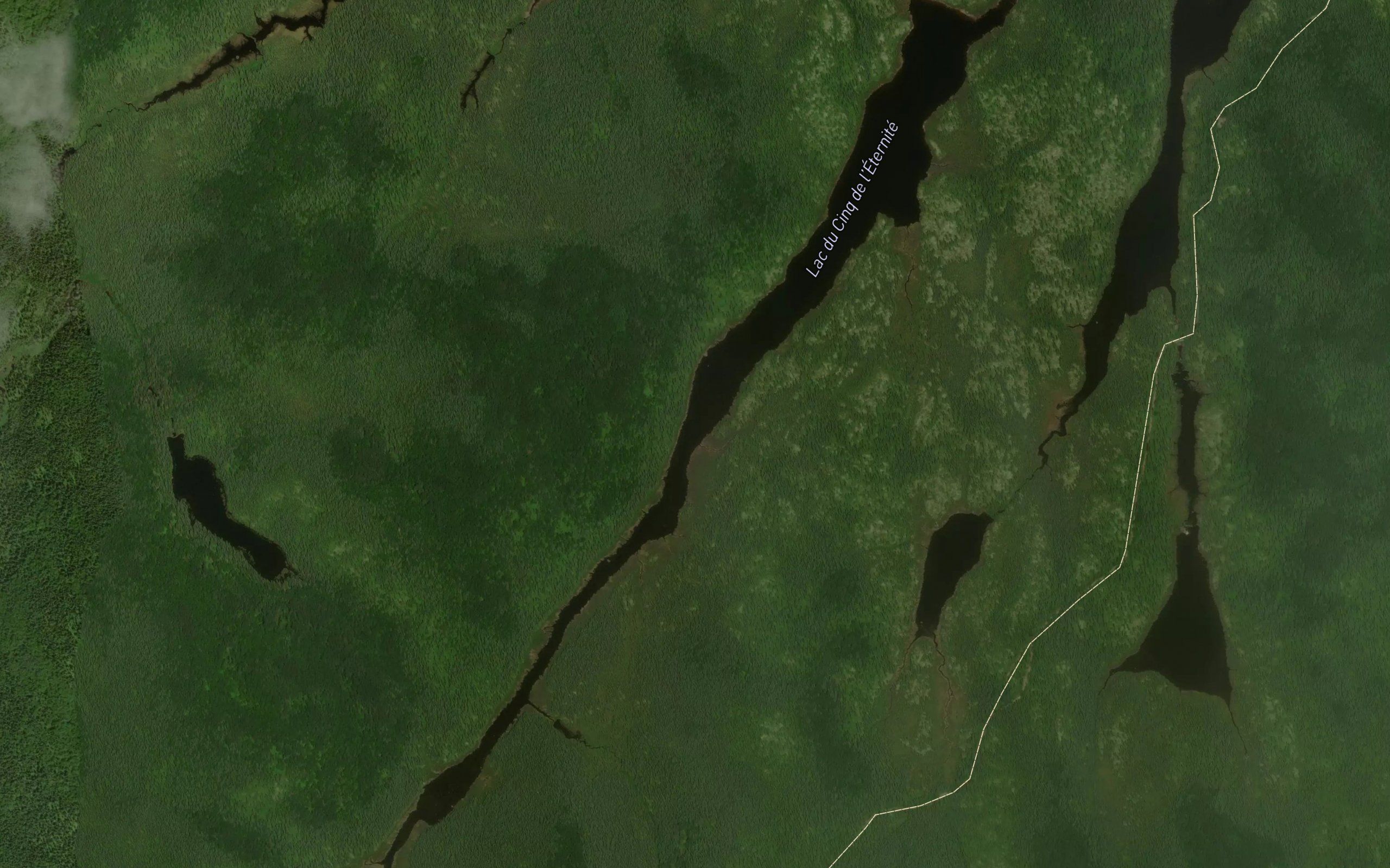Lac du Cinq de l'Eternite
