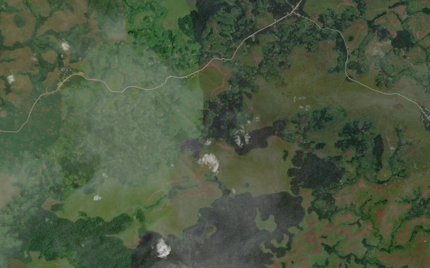Satellite map of the Bambi
