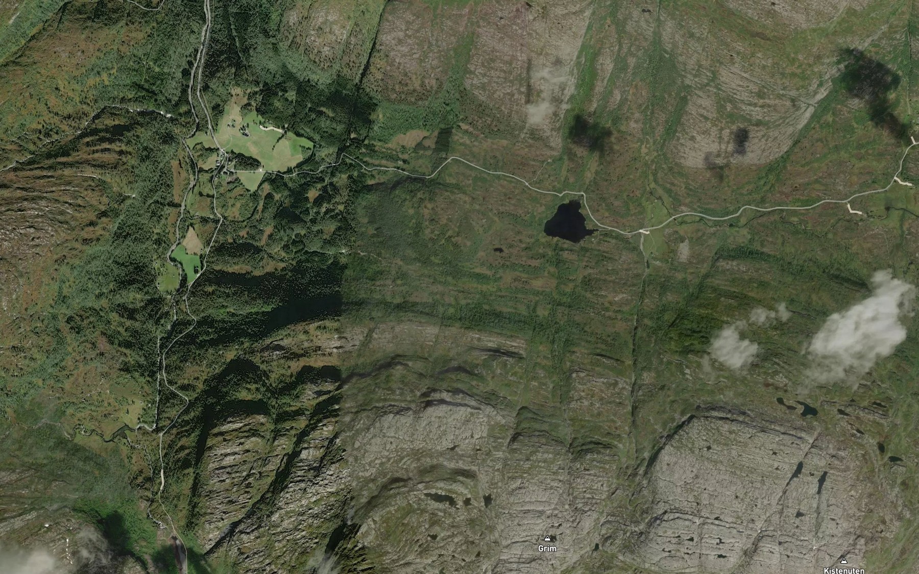 Satellite map of the Daleelvi