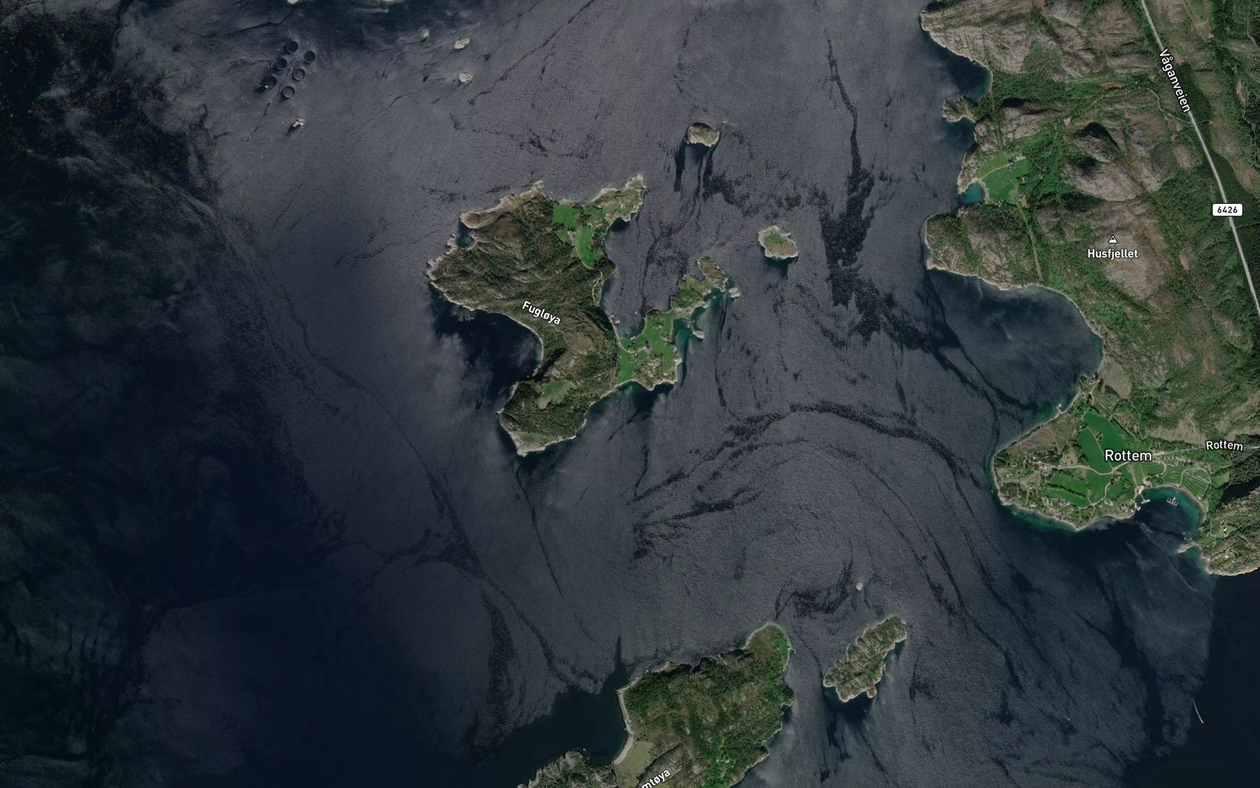 Satellite map of the Sorbukta