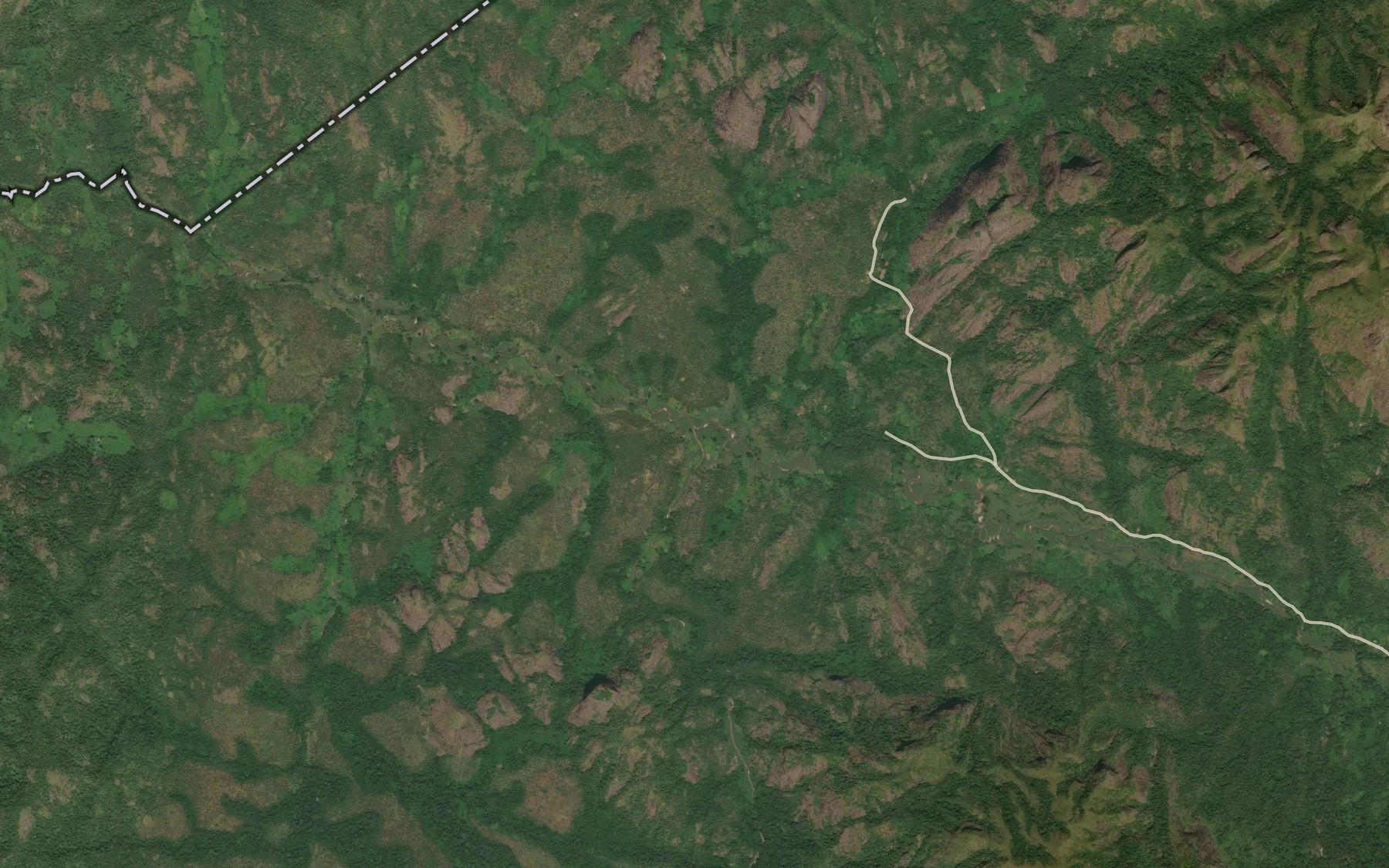Satellite map of the Pietso