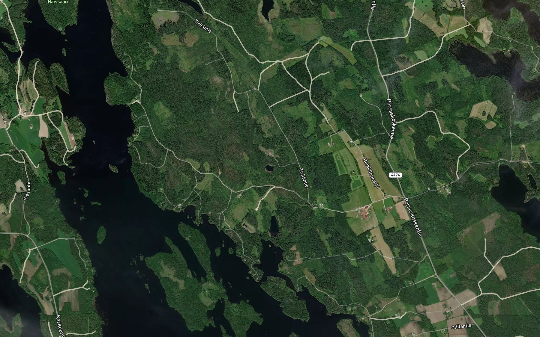 Satellite map of the Sirkkalampi
