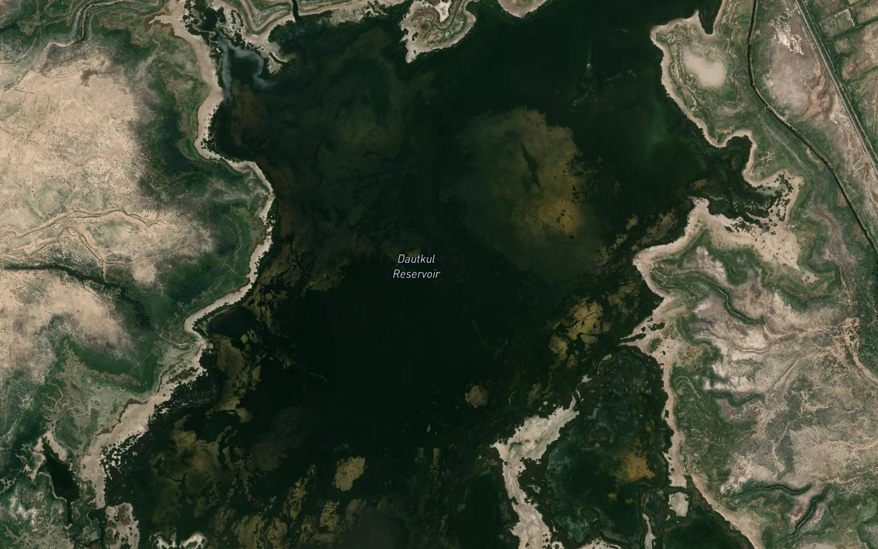 Satellite map of the Dovutko`l Ko`l