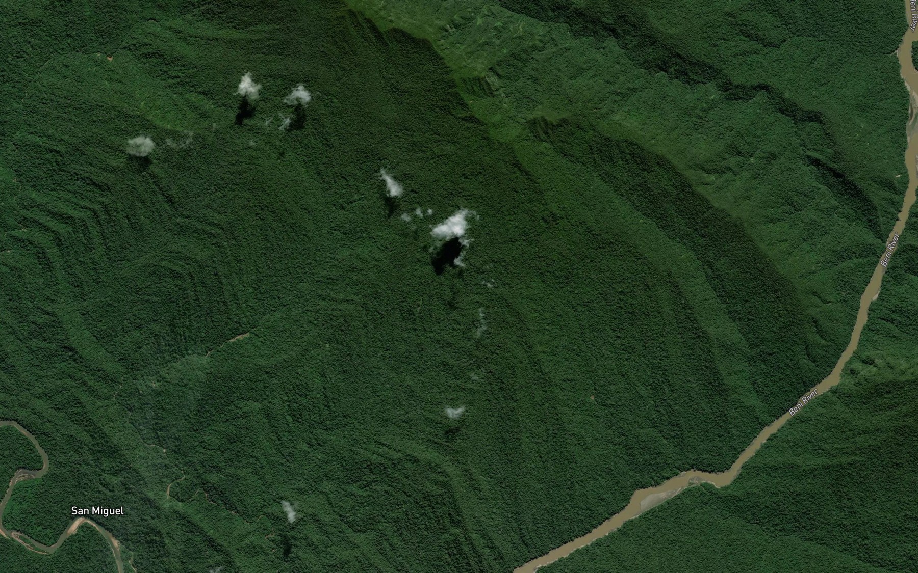 Satellite map of the Rio Hipita