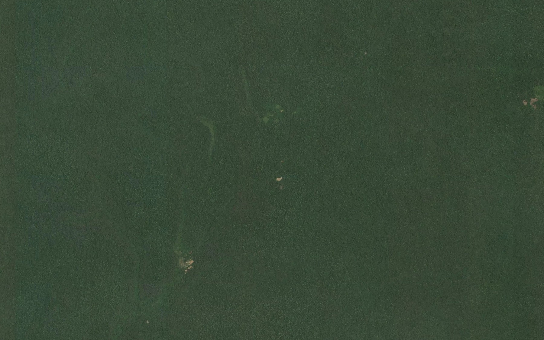 Satellite map of the Okwangwa