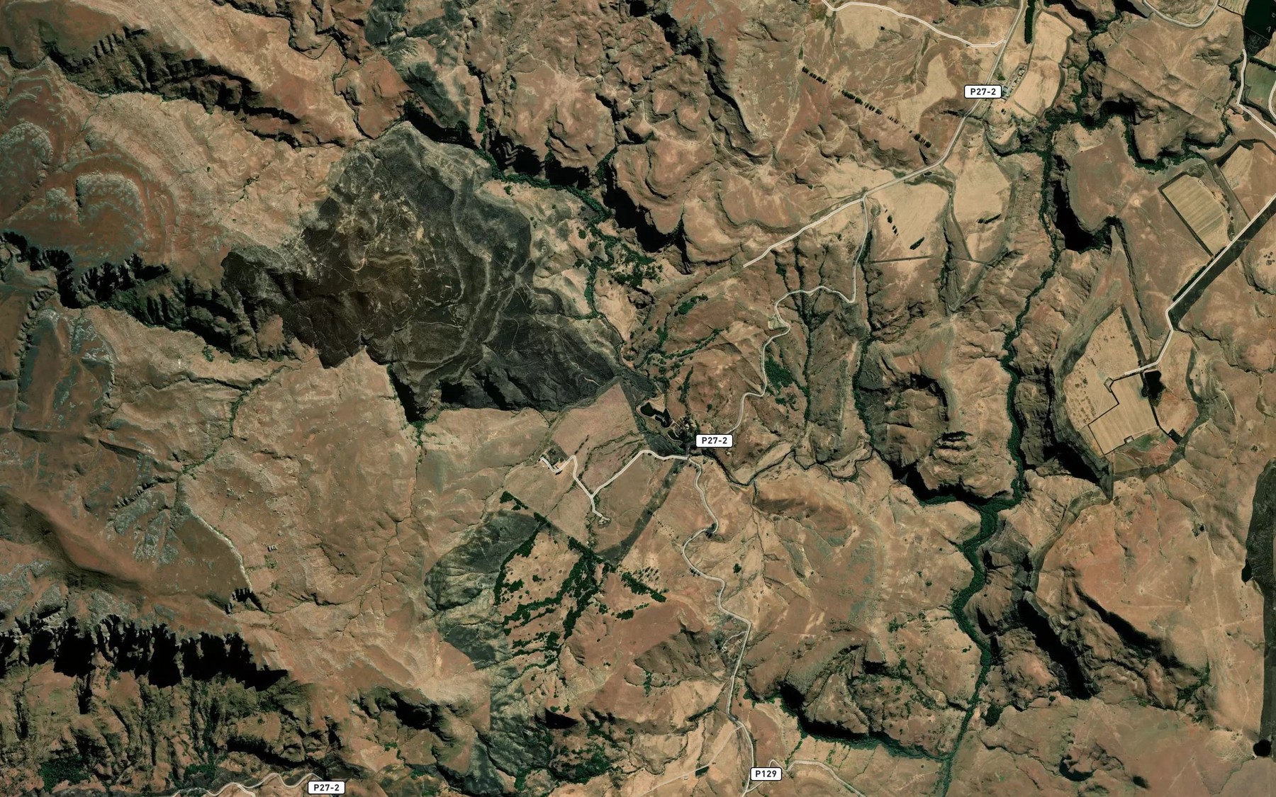 Satellite map of the KuMalungana