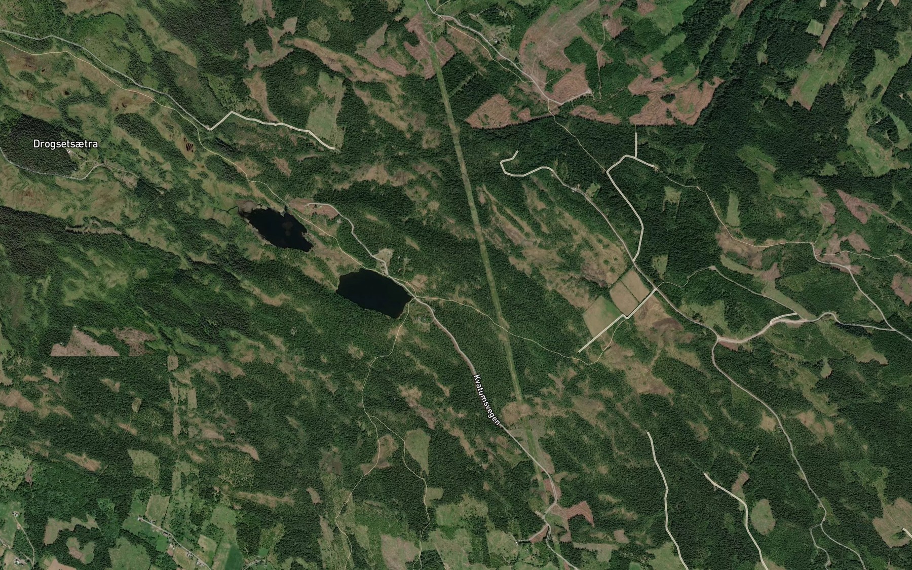 Satellite map of the Vassbekken